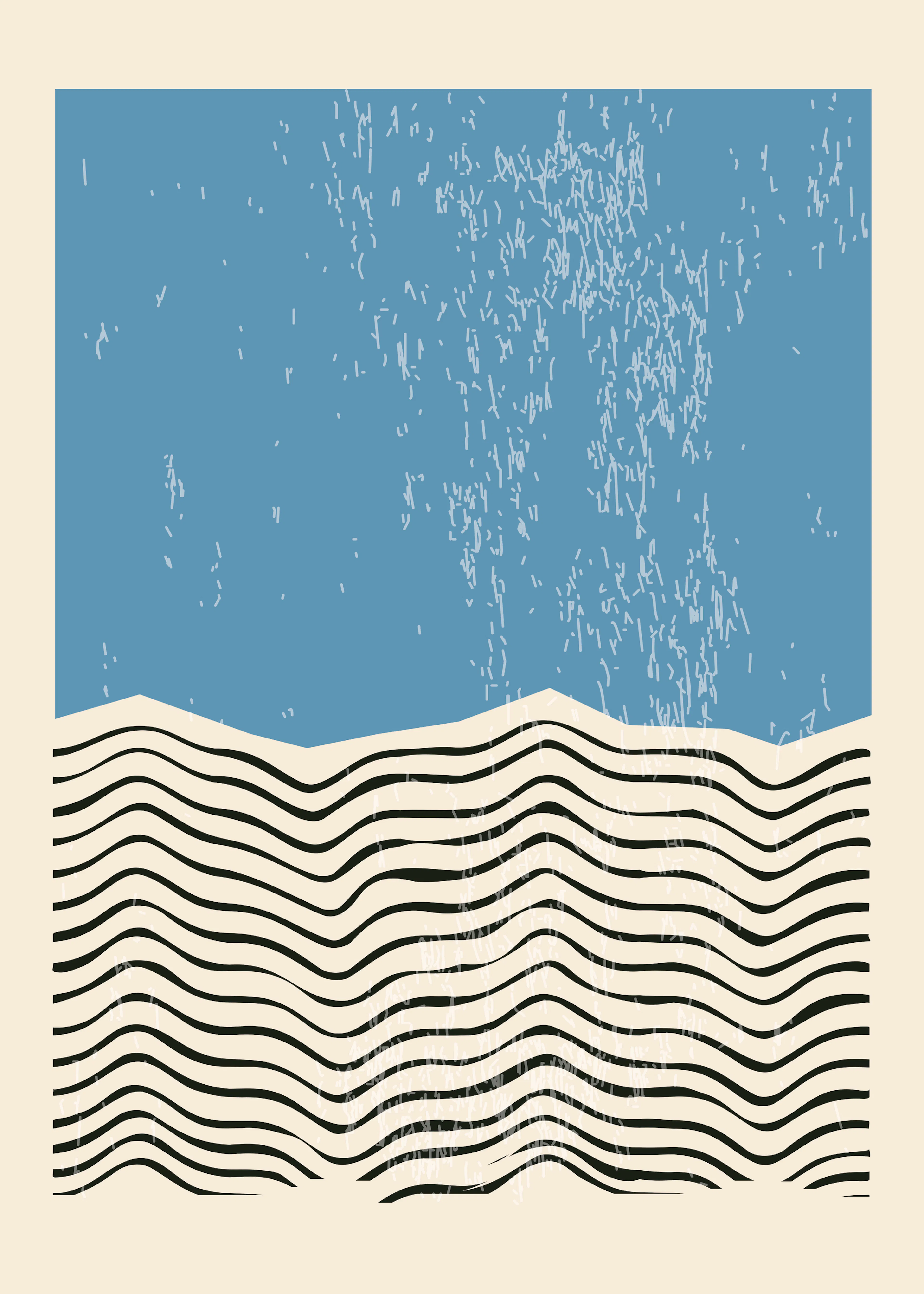 Waves And Sky Poster 0