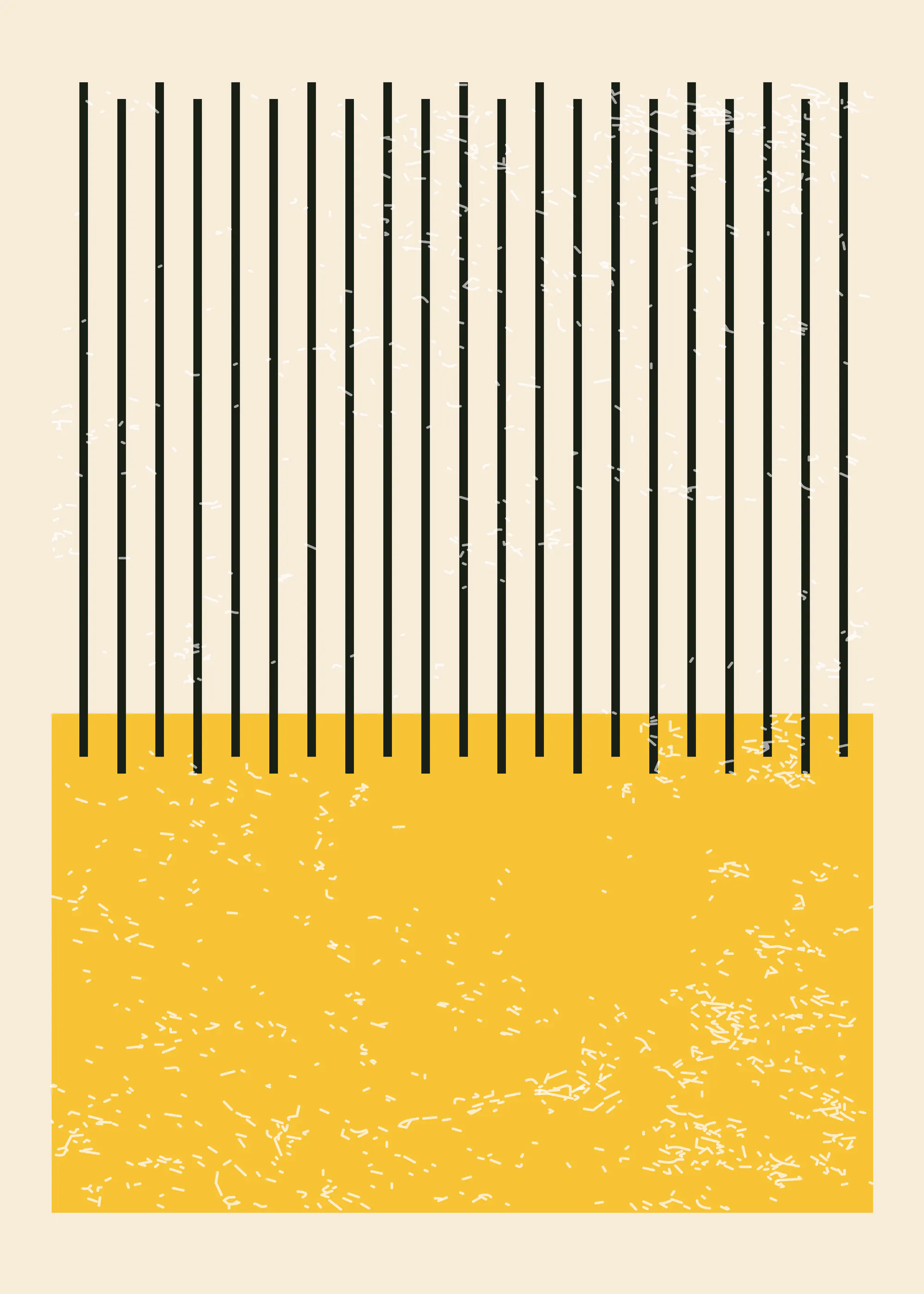 Minimalist Matchsticks Poster 0