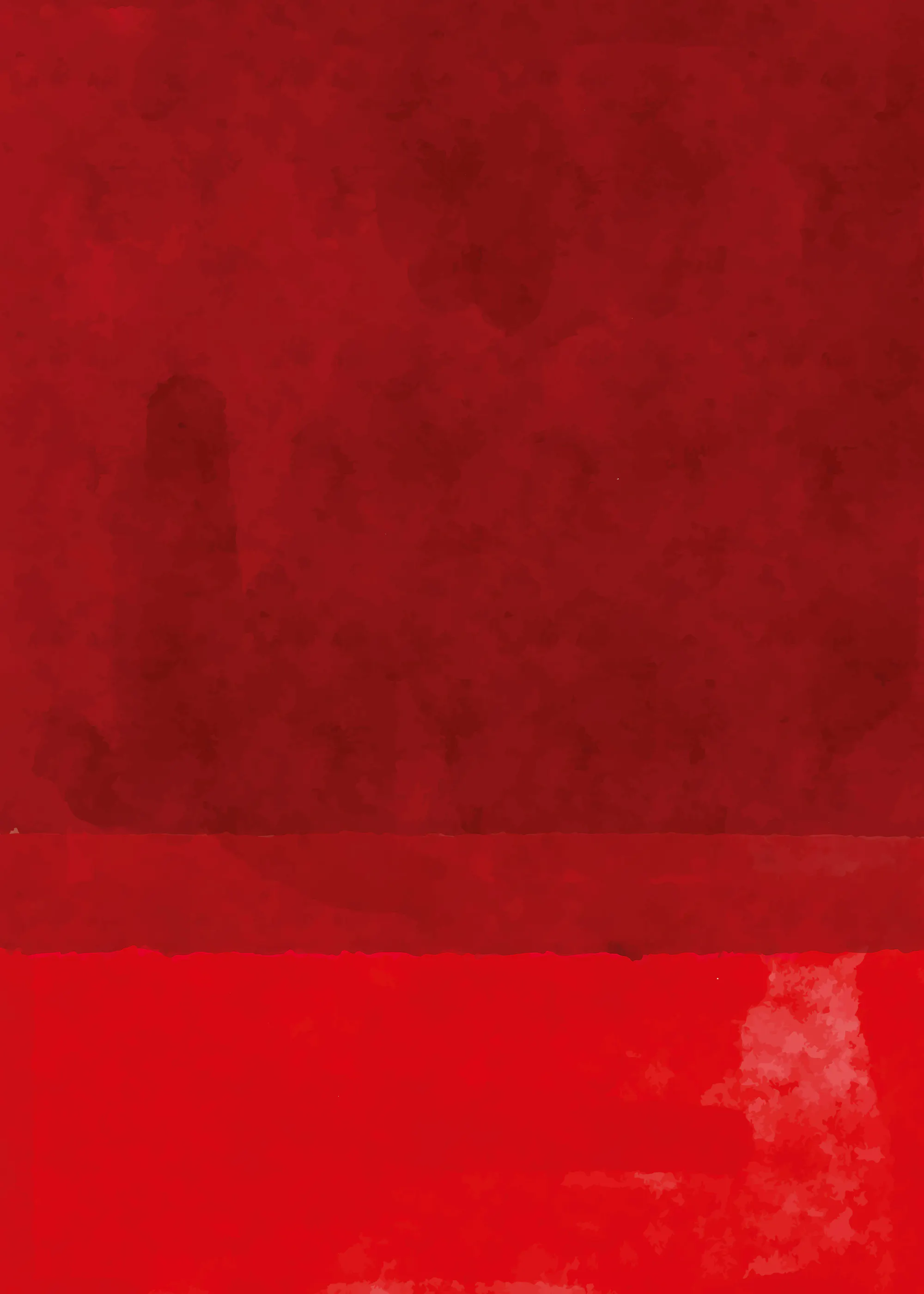 Deep Red Abstract Poster 0