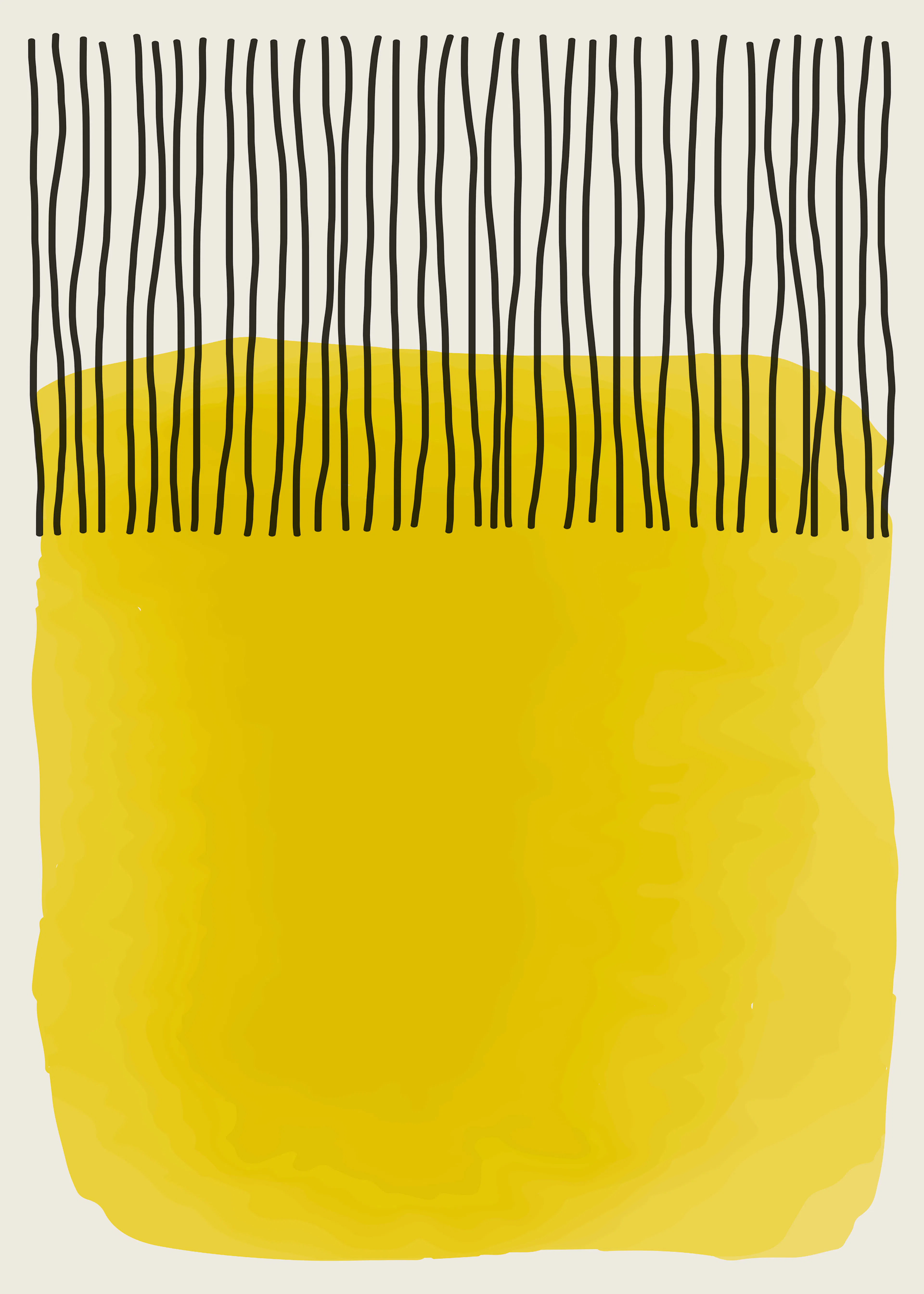 Yellow Rhythm Poster 0