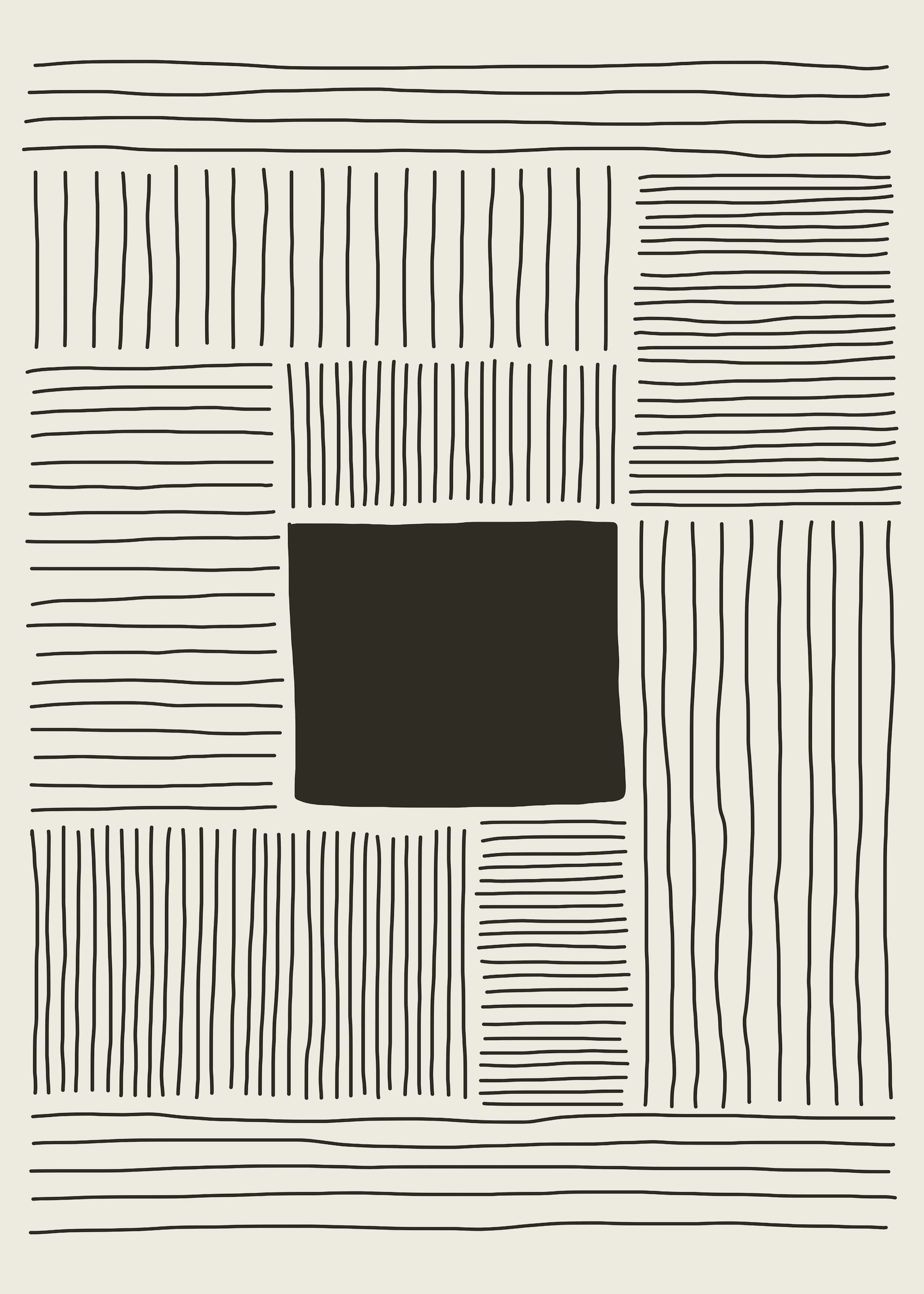 Charcoal Maze Poster 0