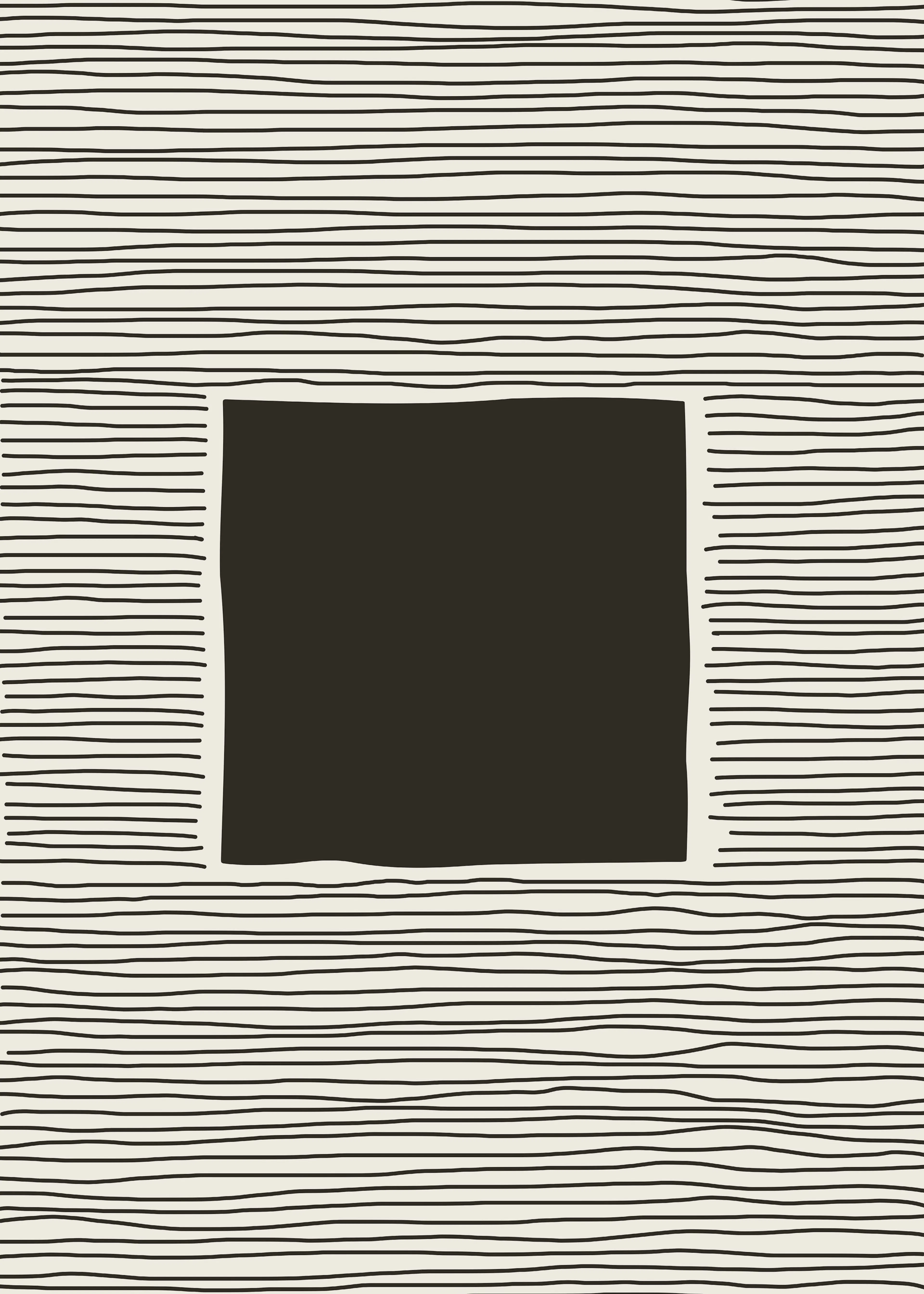 Black Optical Illusion Poster 0