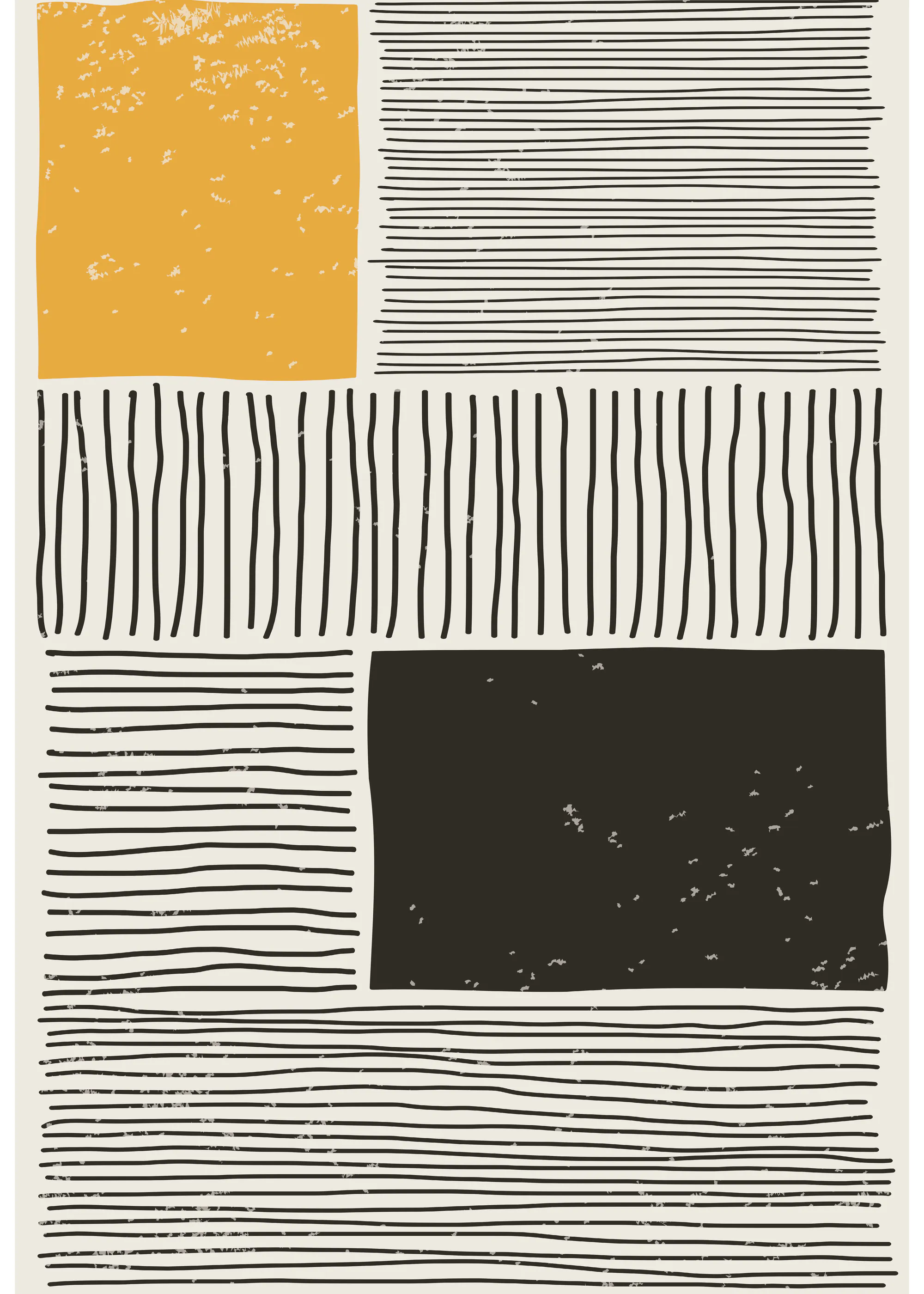 Orange Modern Texture Poster 0
