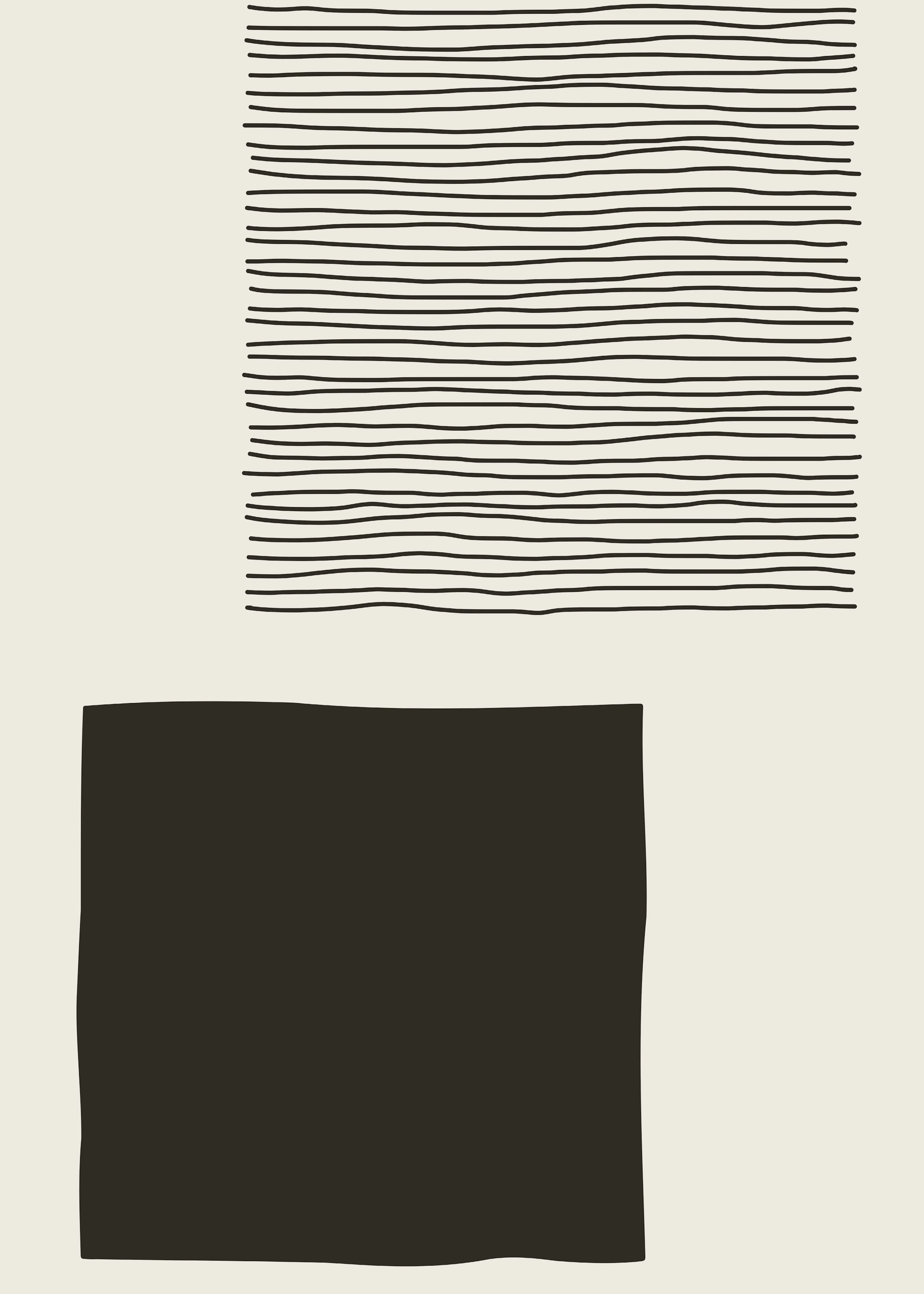Charcoal Minimalist Balance Poster 0