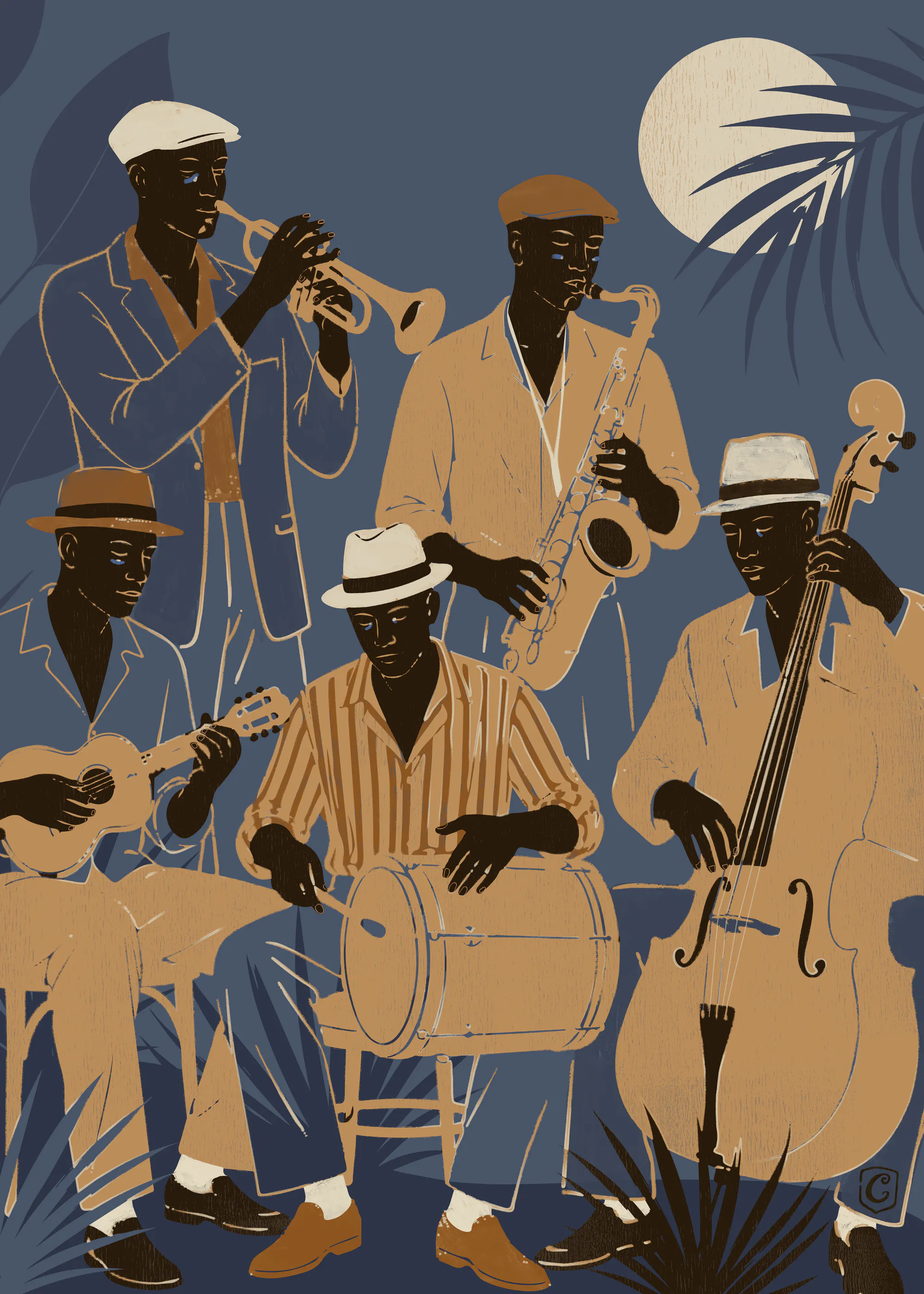 Jazz di Mezzanotte Poster 0