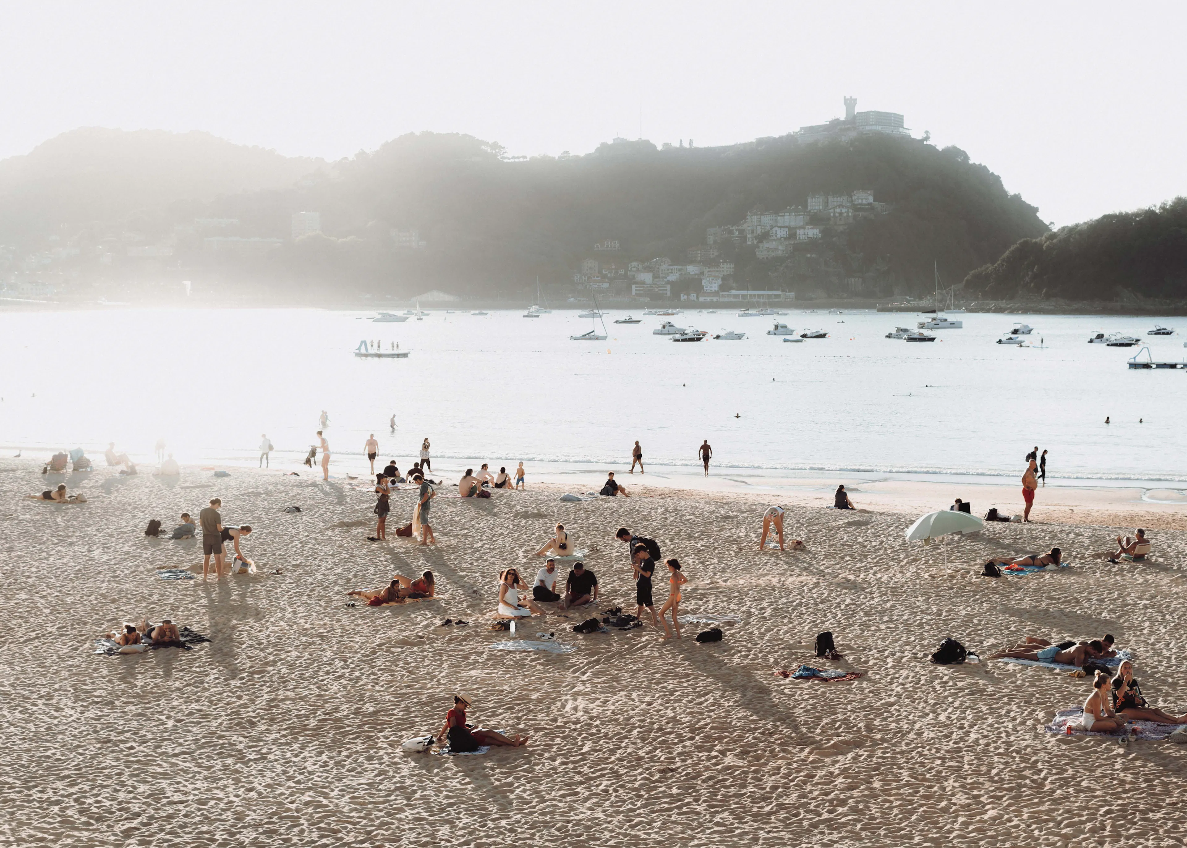 Sunlit Beach Poster 0
