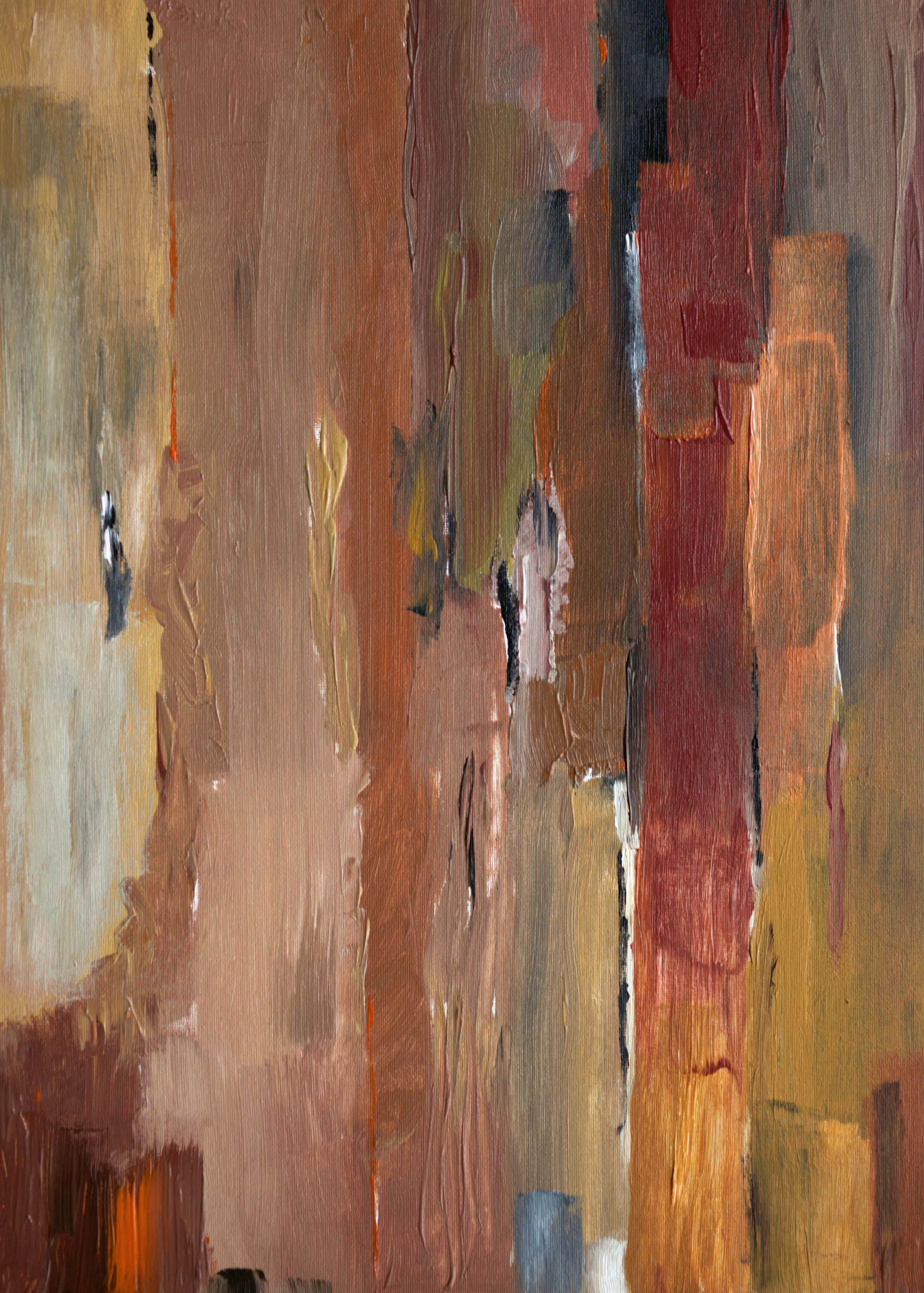 Rust Urban Dusk Poster 0