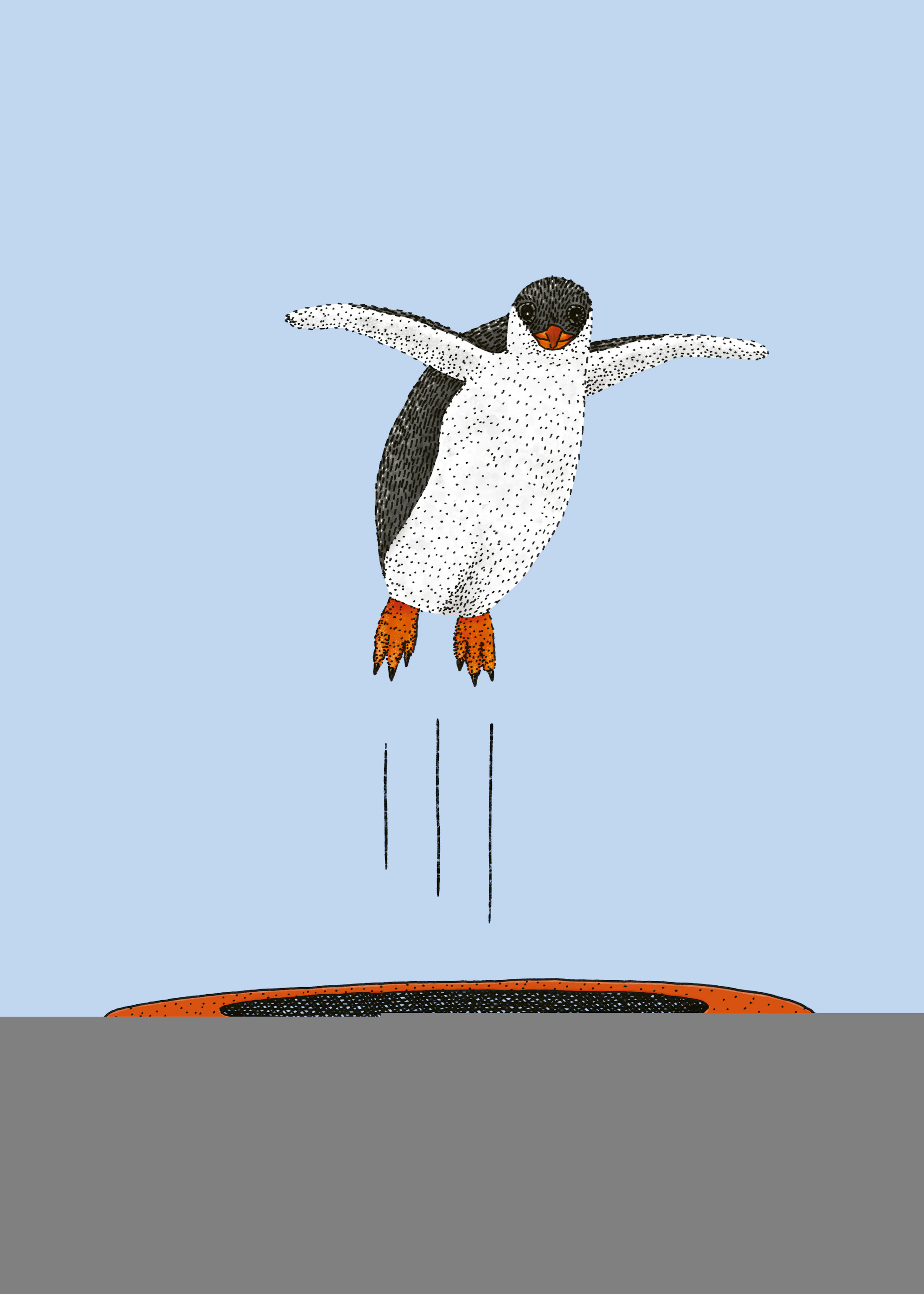 Penguin Bounce Poster 0