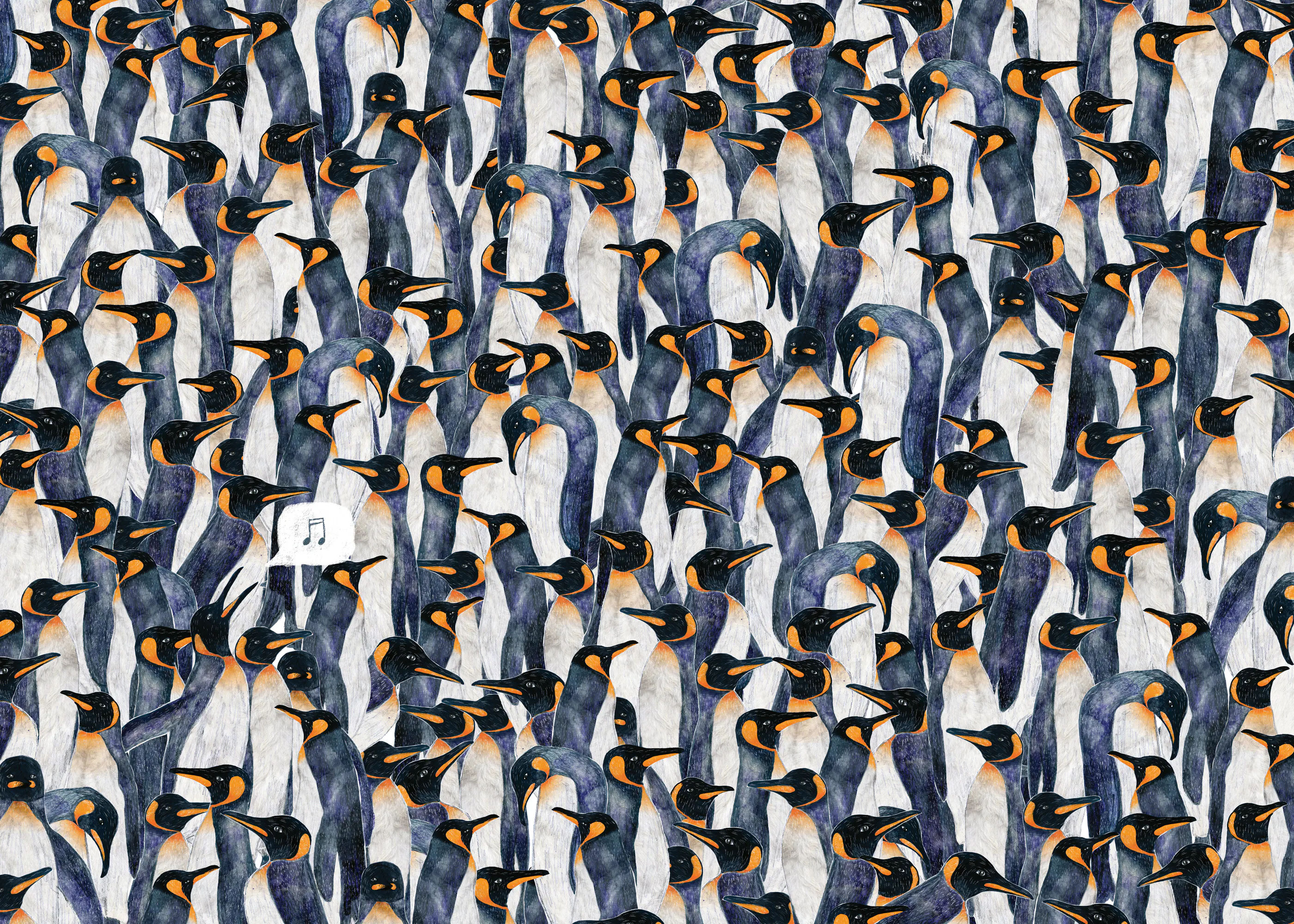 Pinguinkolonie Poster 0