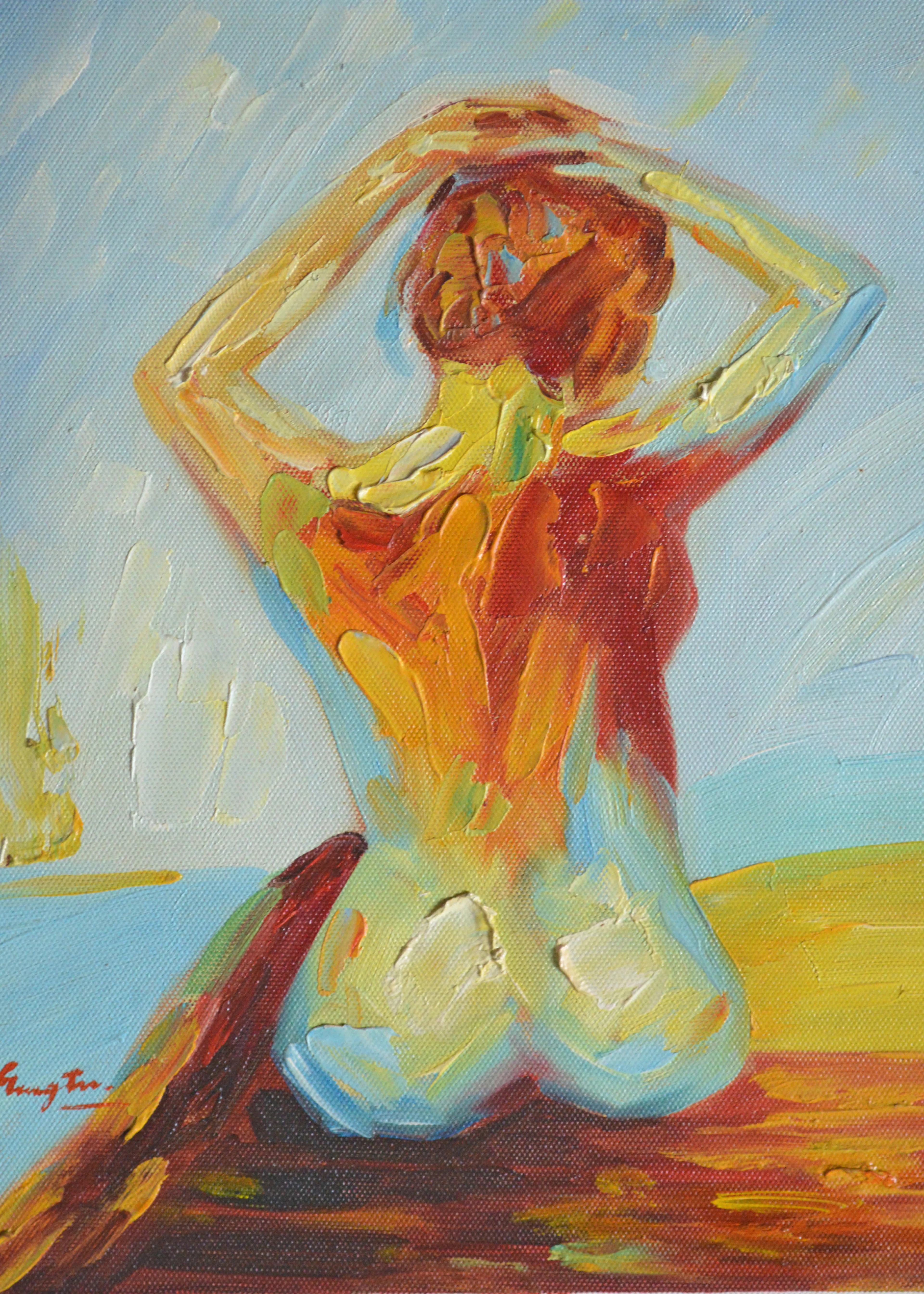 Vibrant Golden Serene Sunset Poster 0