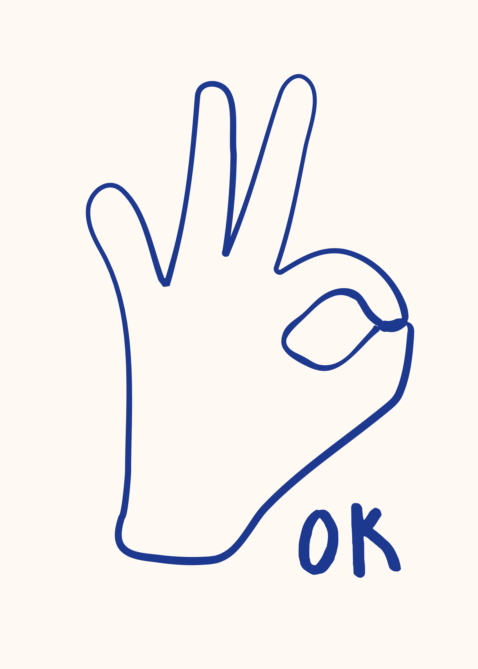Simple Ok Póster 0