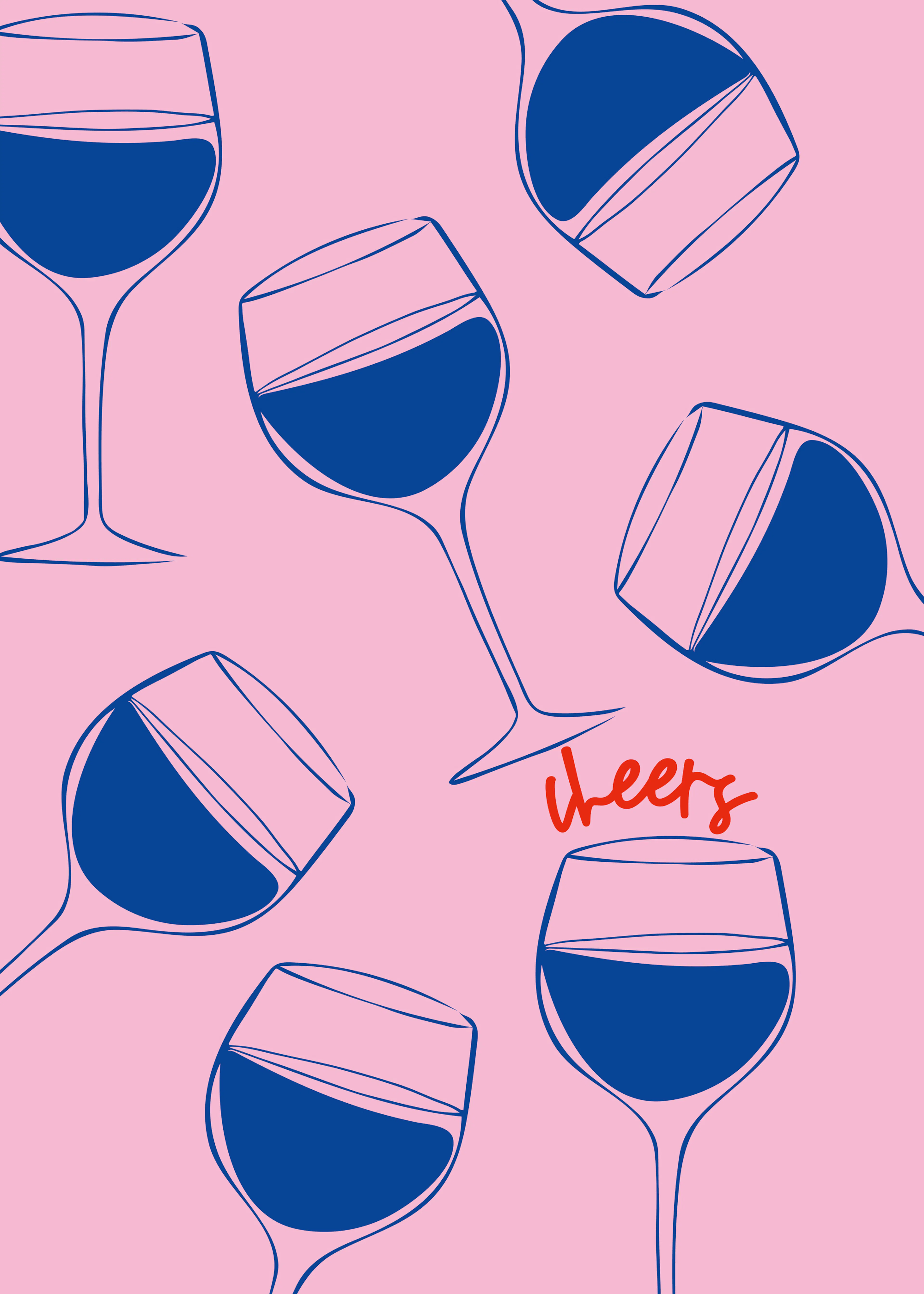 Blue Wine Poster 0