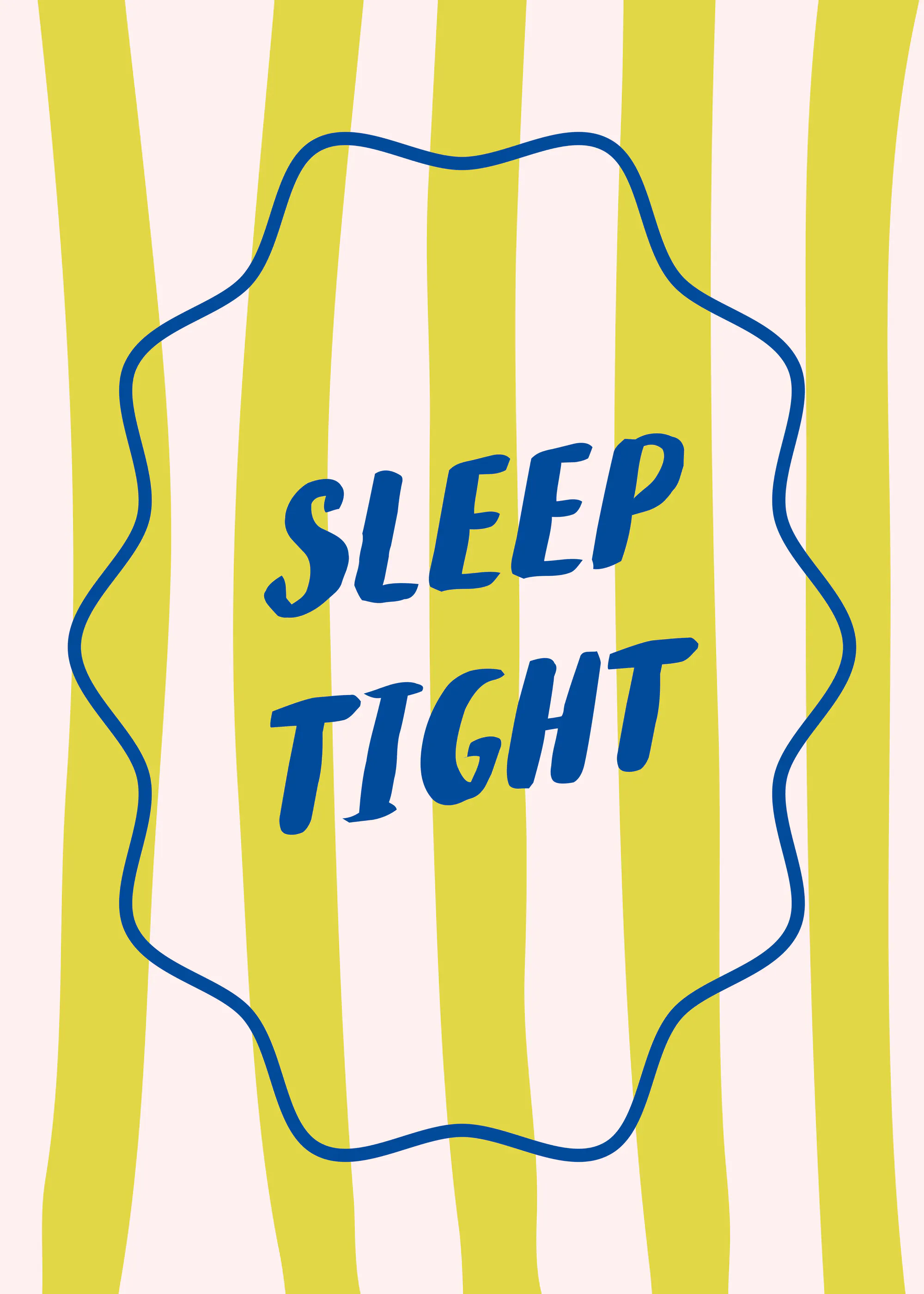 Yellow Sleep Tight Poster 0