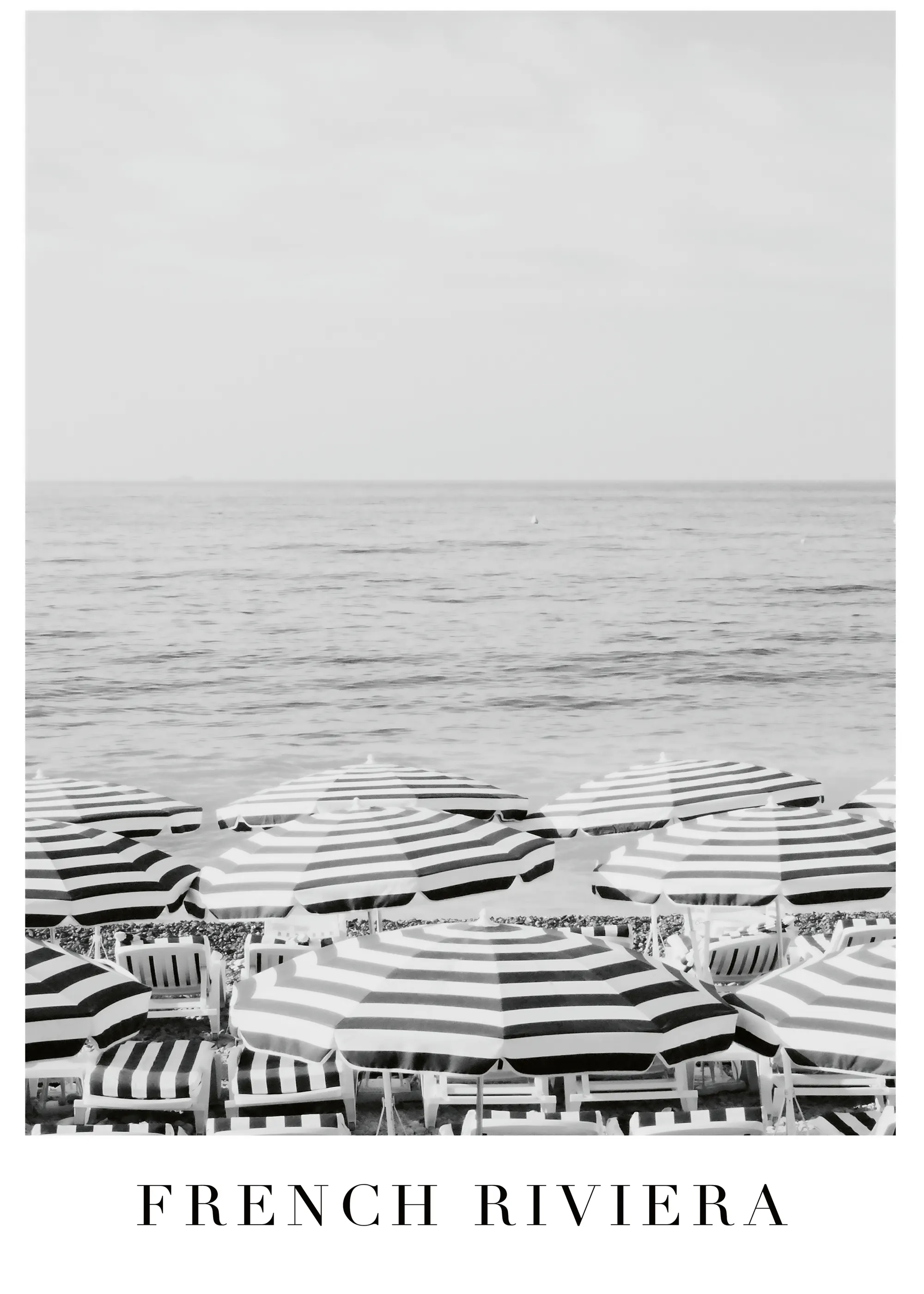 Blue French Riviera Poster 0