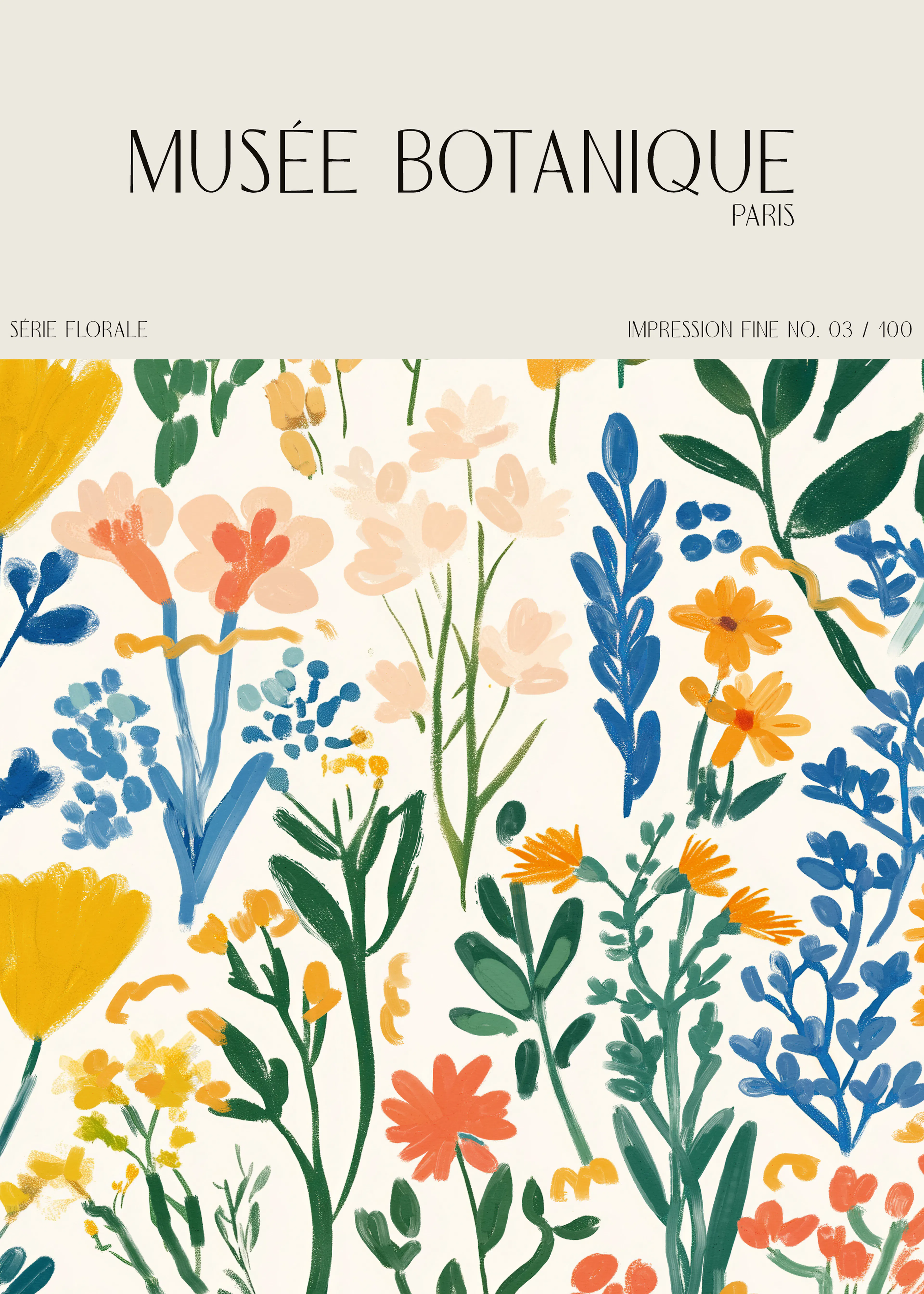 Yellow Botanical Bloom Poster 0