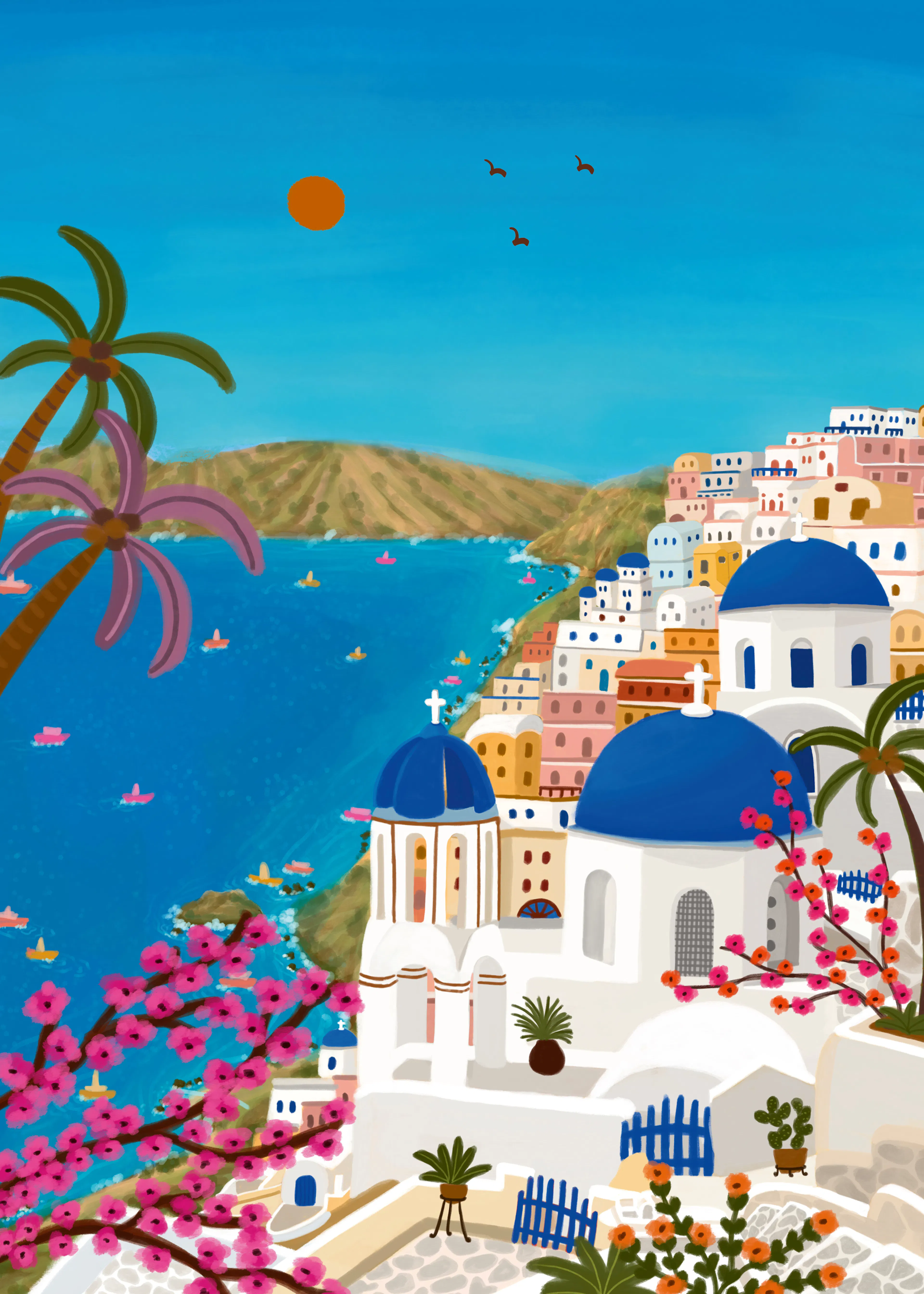 Mediterranean Paradise Poster 0
