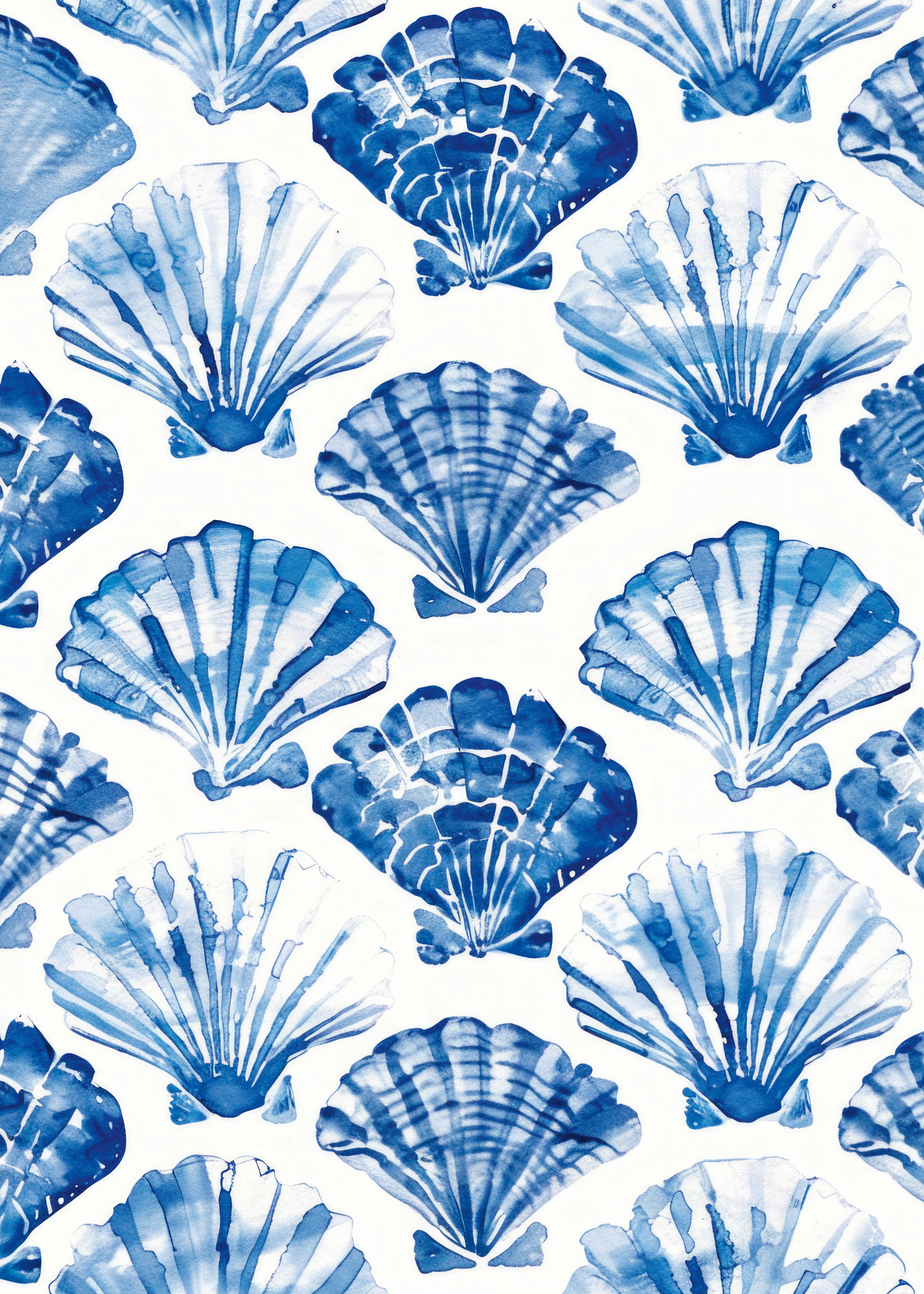 Sea Shell Pattern Poster 0