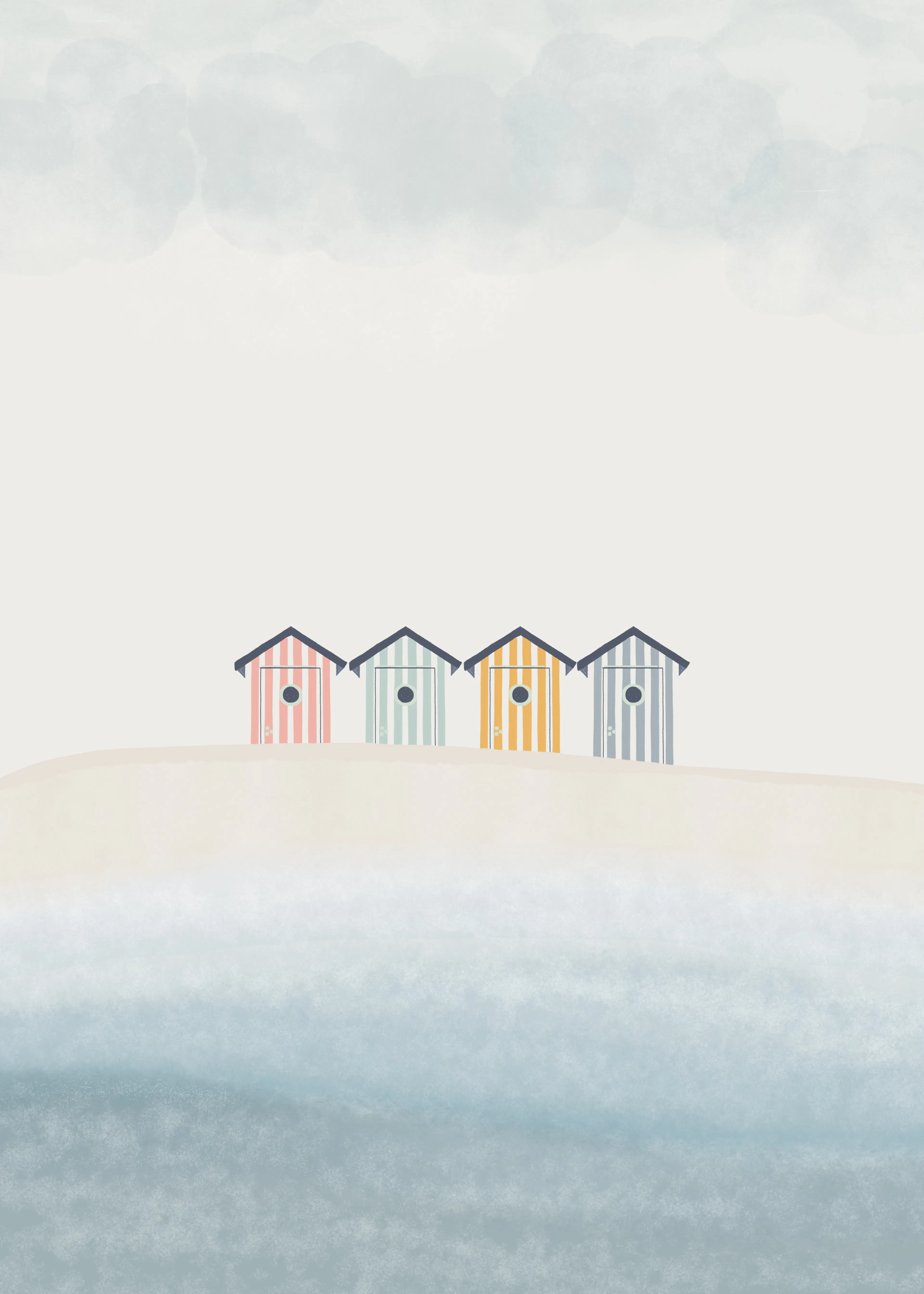 Coastal Cottages Poster 0