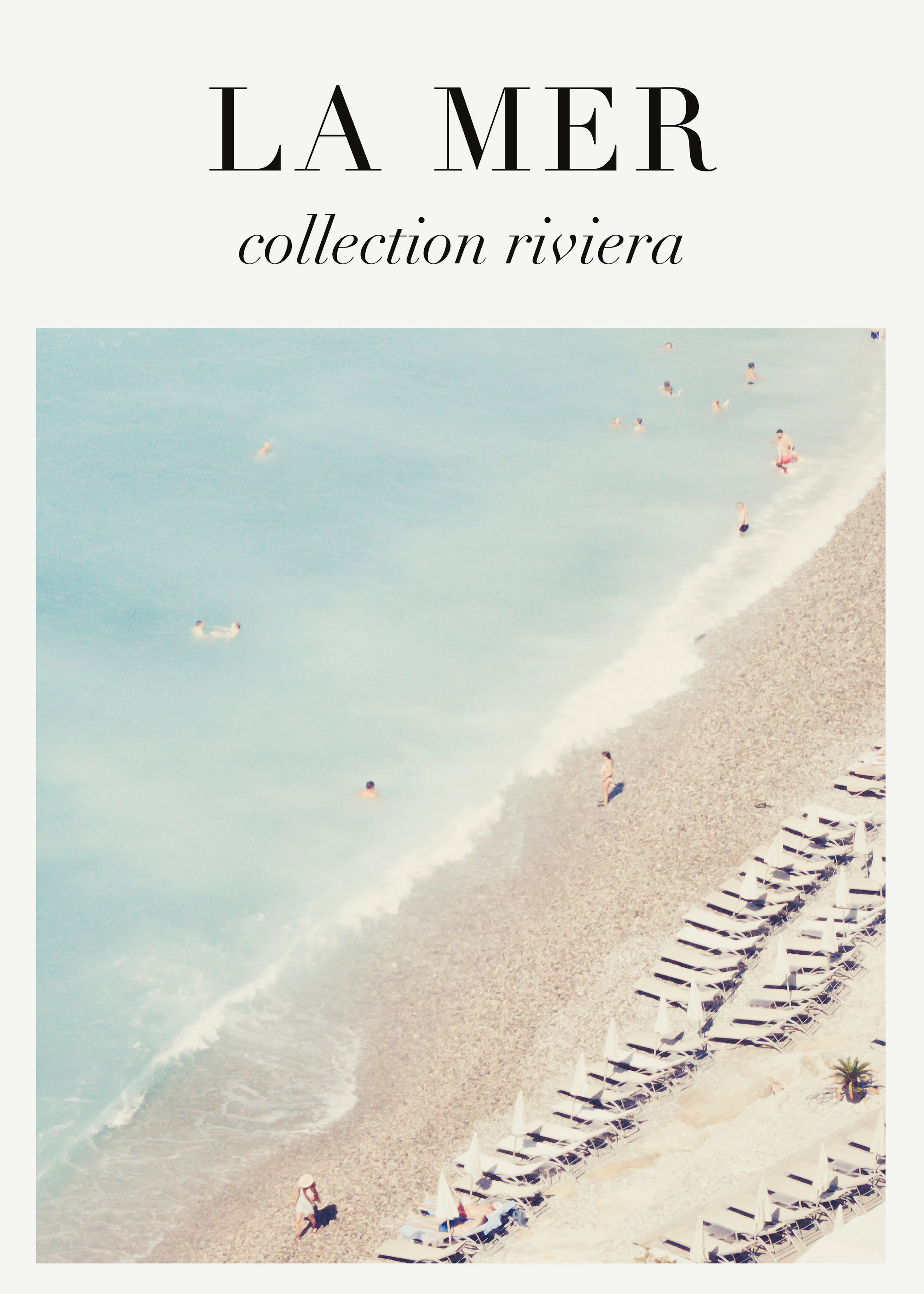 Aqua Beach Serenity Poster 0