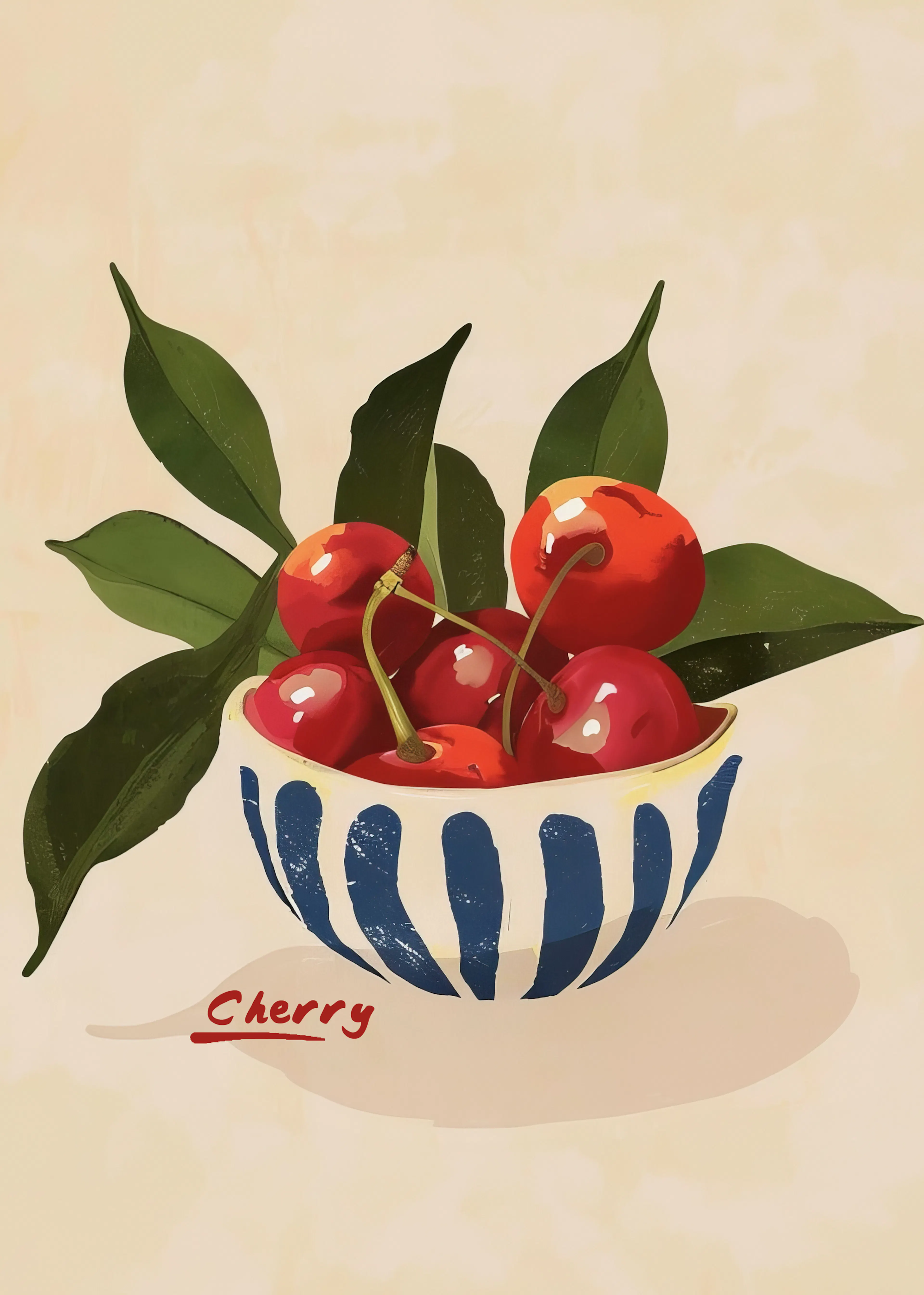 Fresh Cherries Poster 0