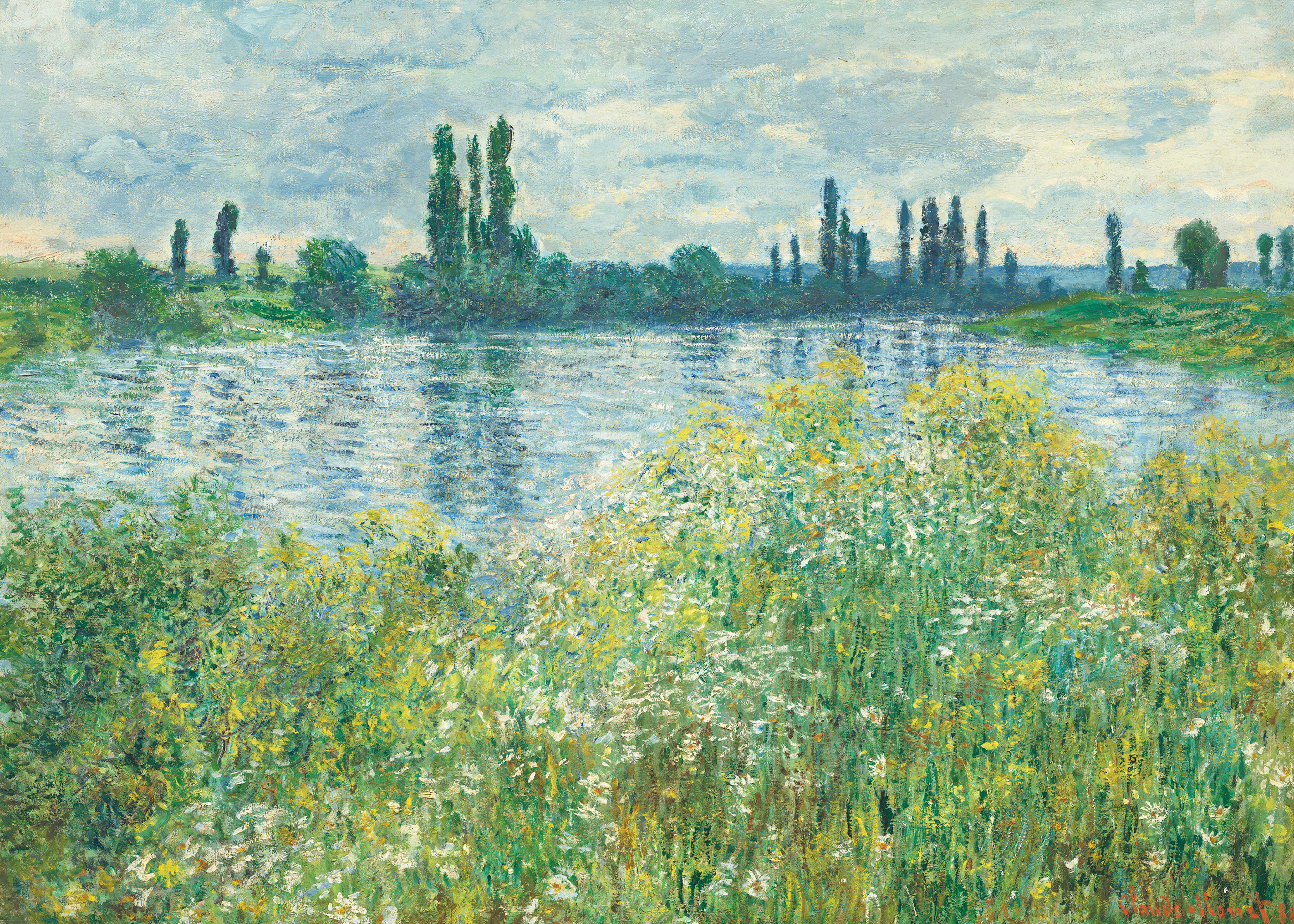 Tranquil Riverbank Poster 0