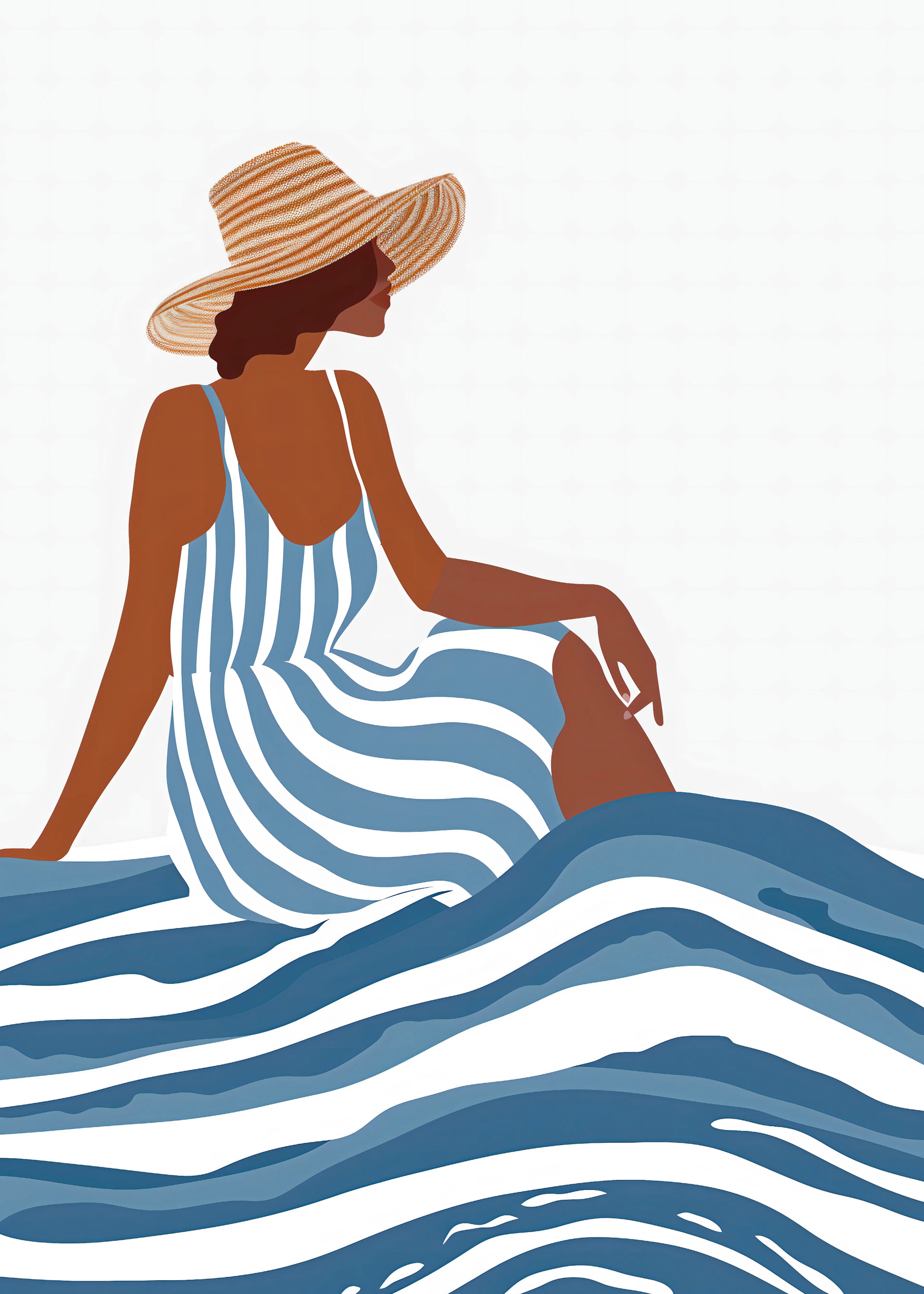 Navy Summer Breeze Poster 0