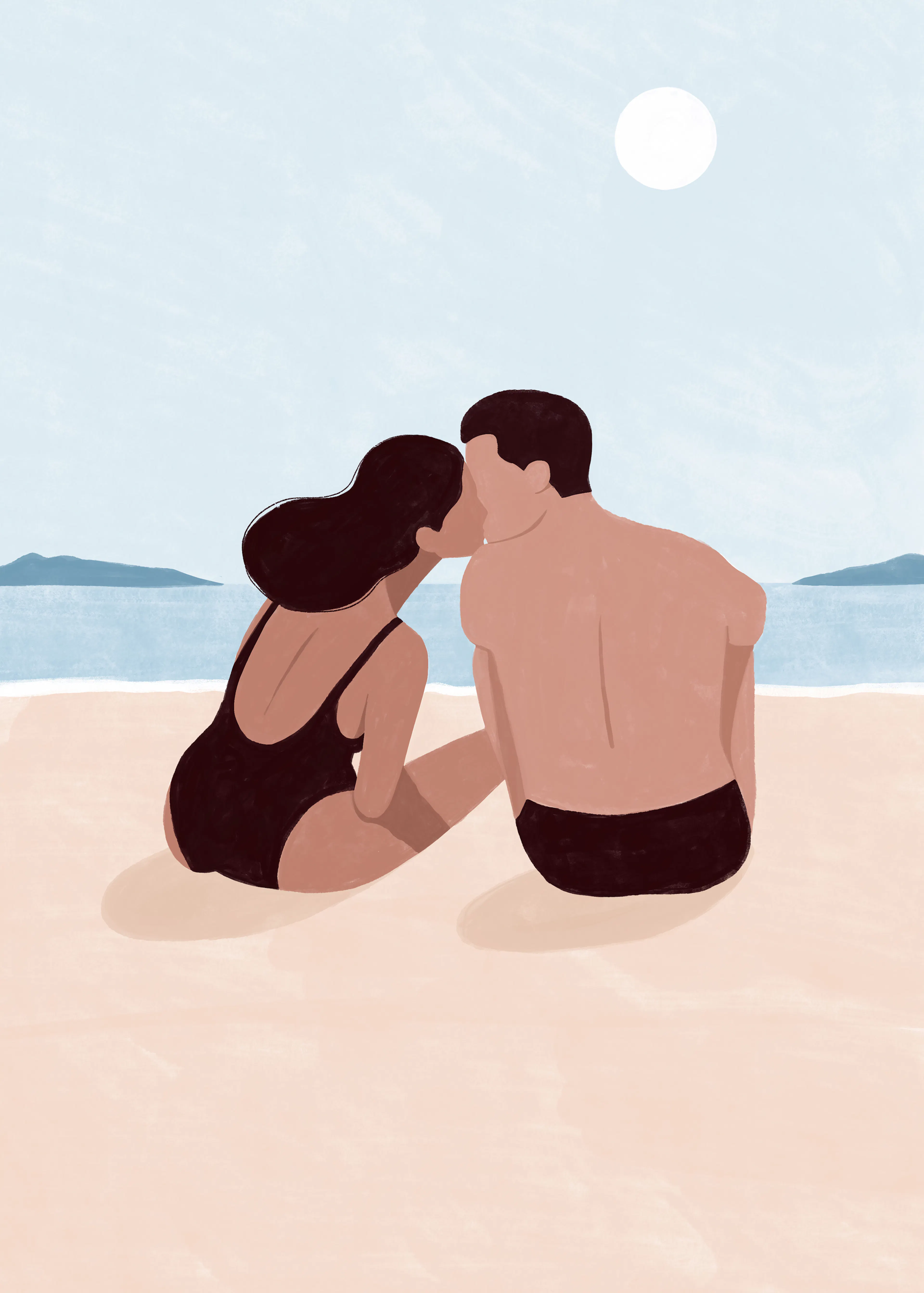 Beach Romance Poster 0