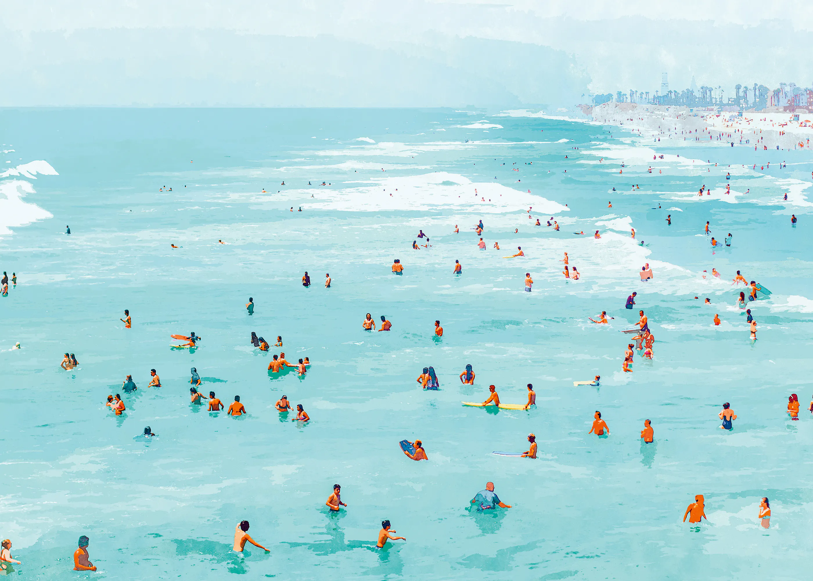 Summer Beach Poster 0