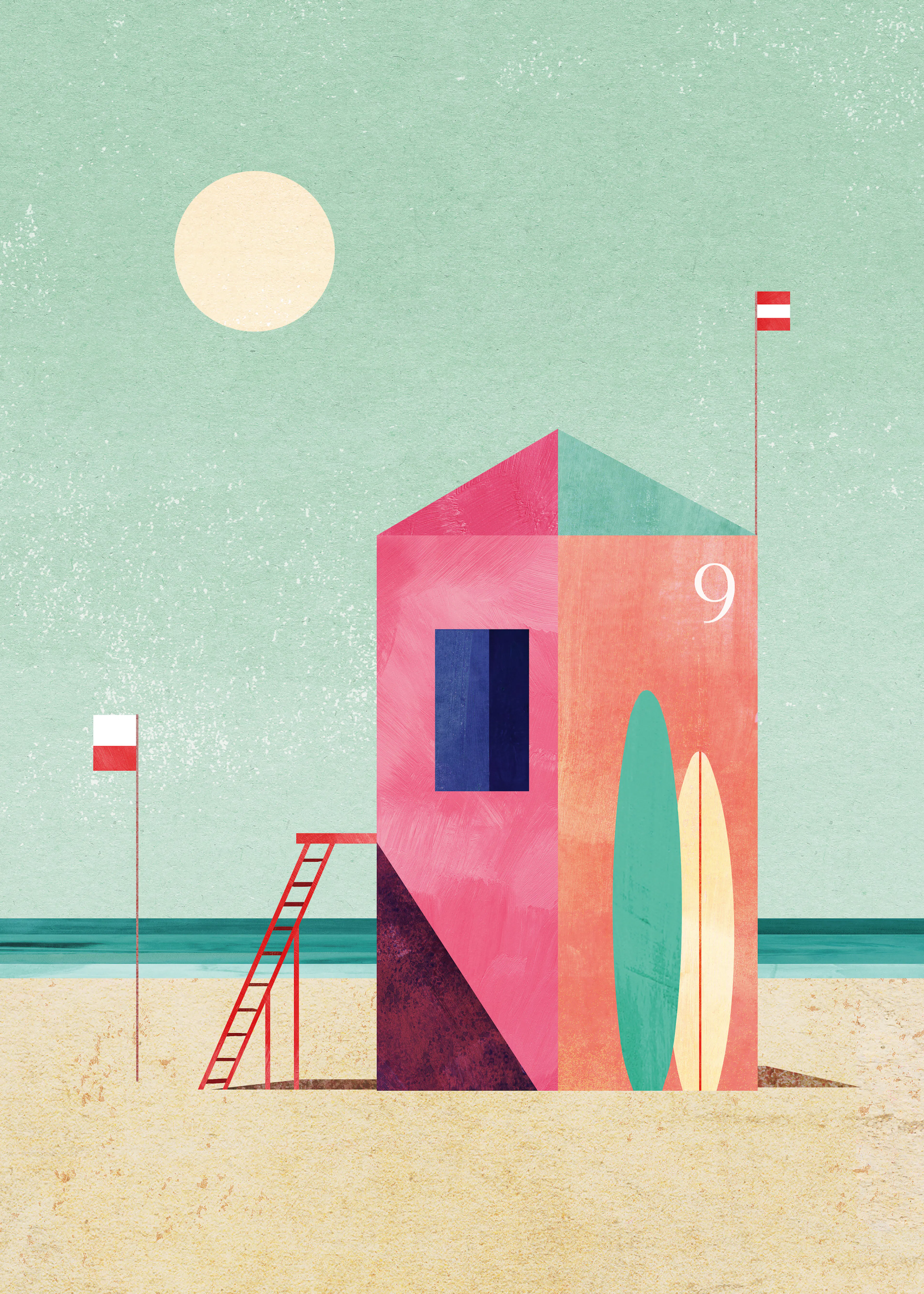 Sauveteur de Plage Poster 0