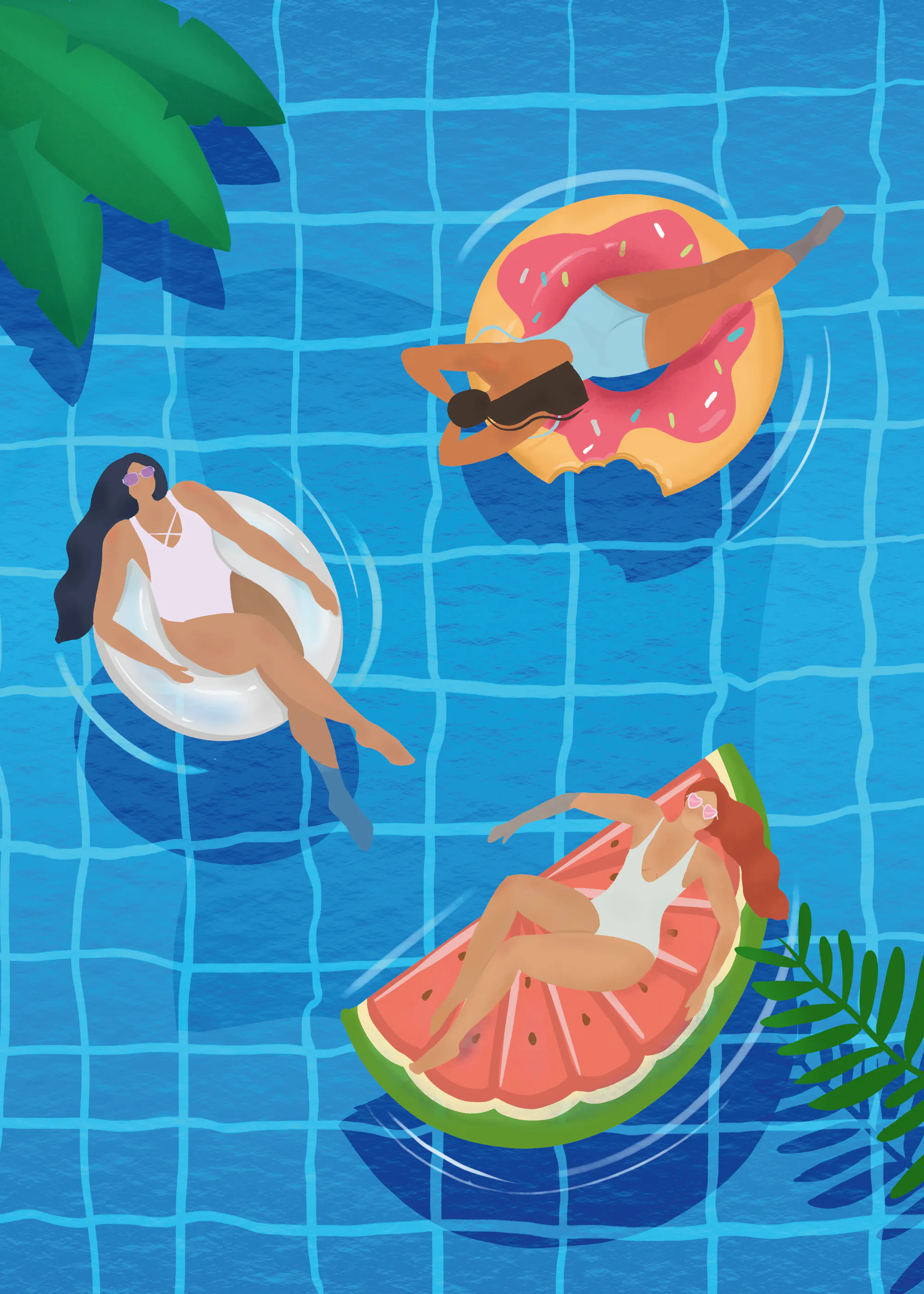 Summer Pool Vibes Poster 0