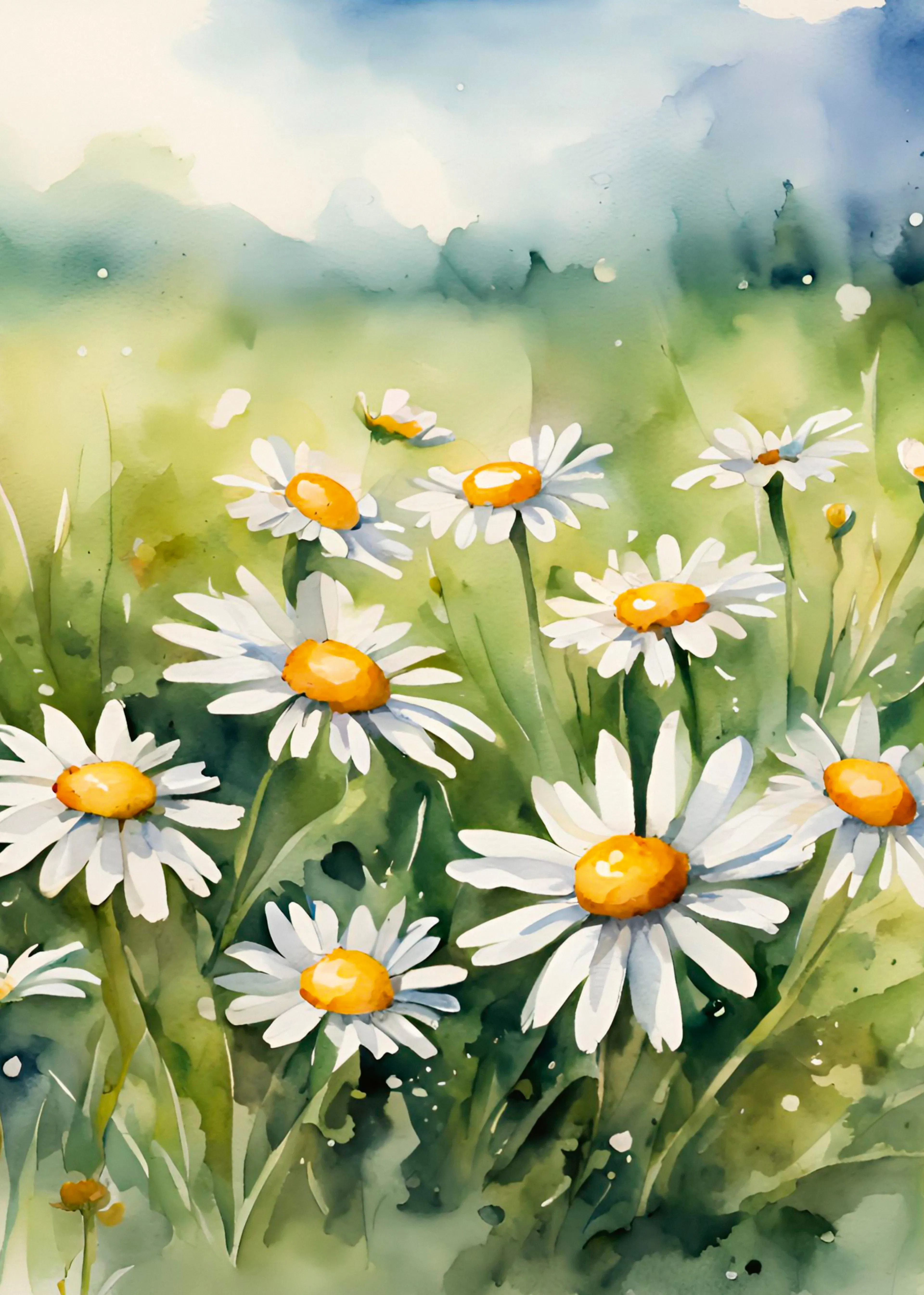 Wild Daisies Poster 0