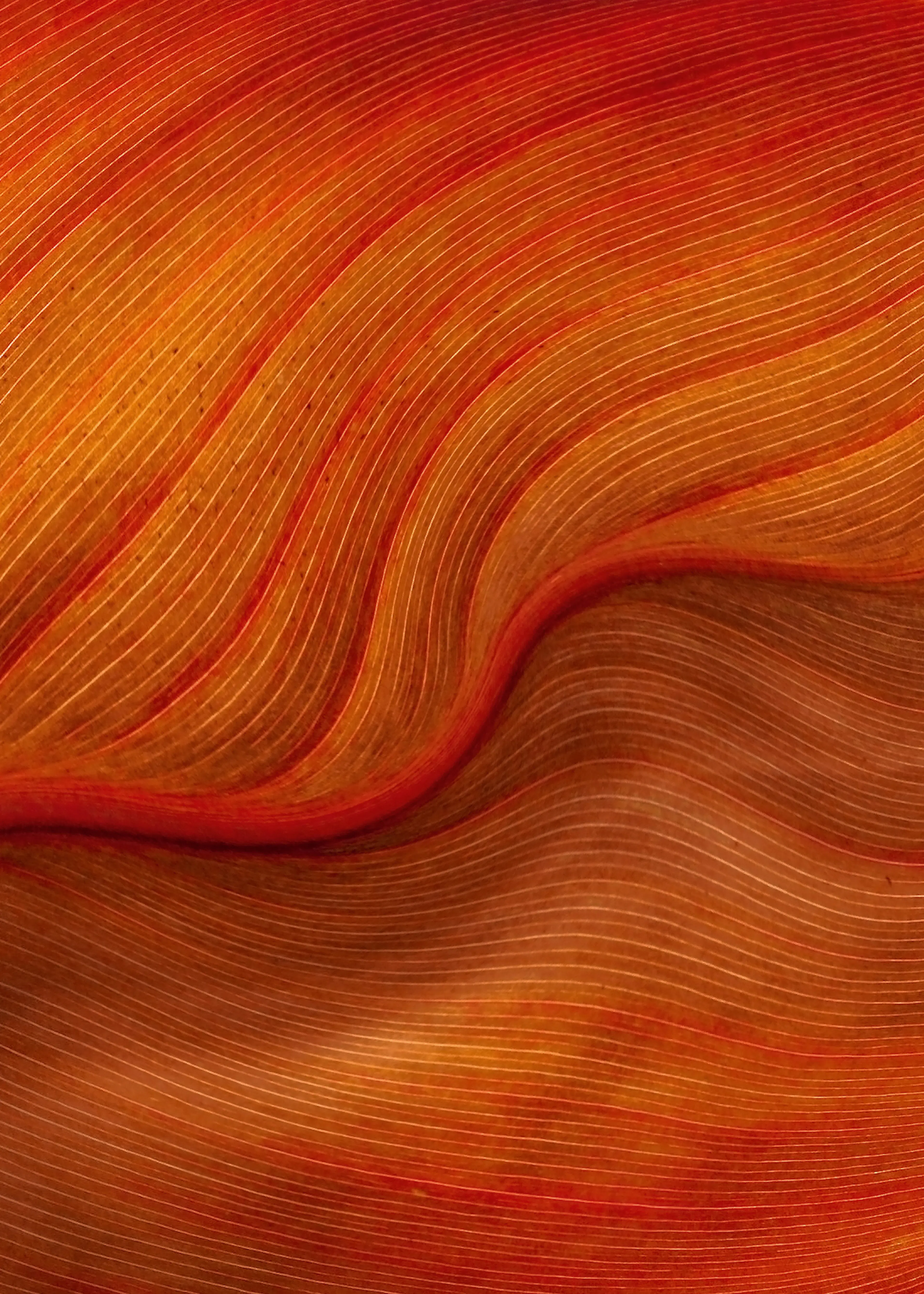 Fiery Waves Poster 0