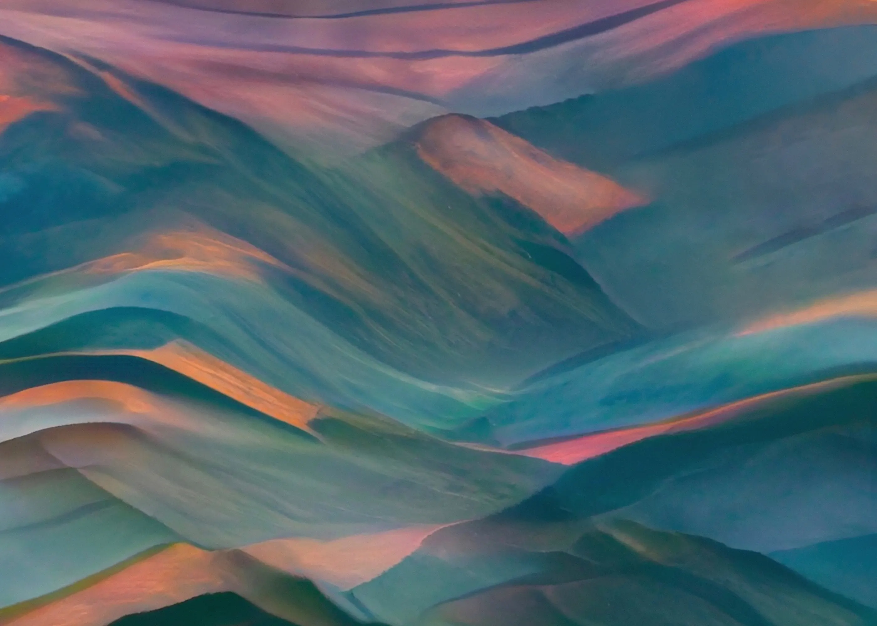 Dreamy Mountains Poster 0