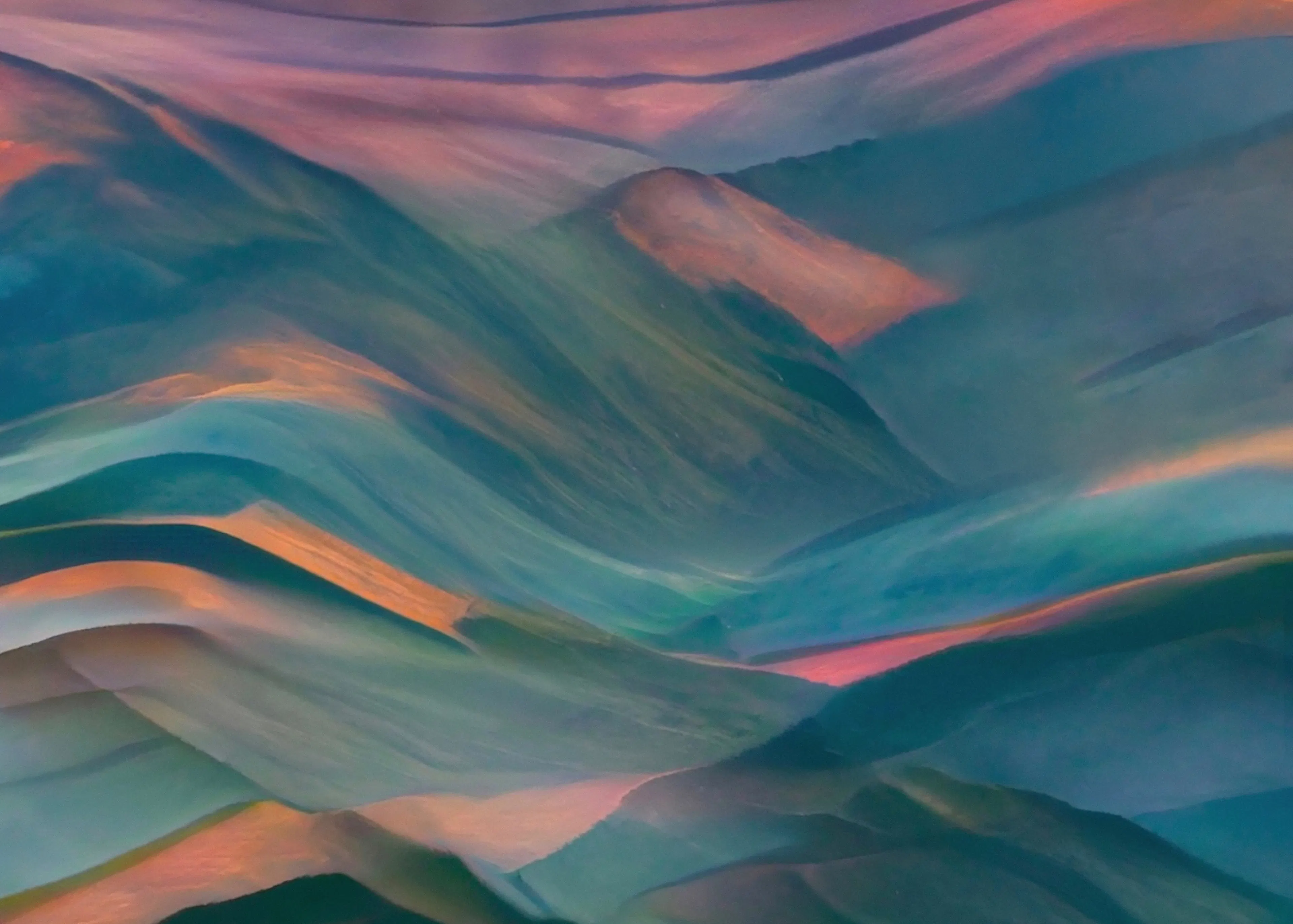 Dreamy Mountains Poster 0