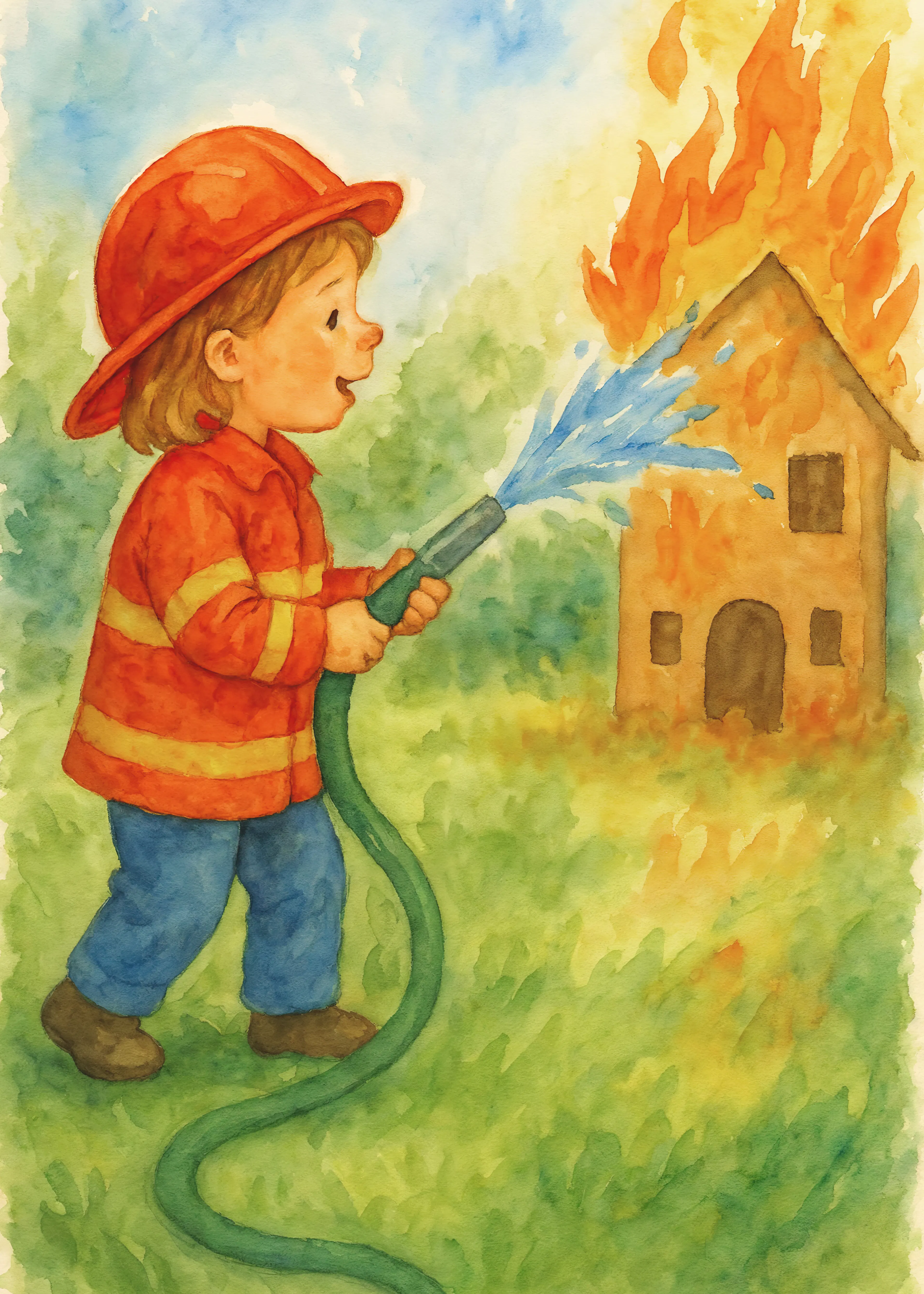 Little Firefighter Poster 0