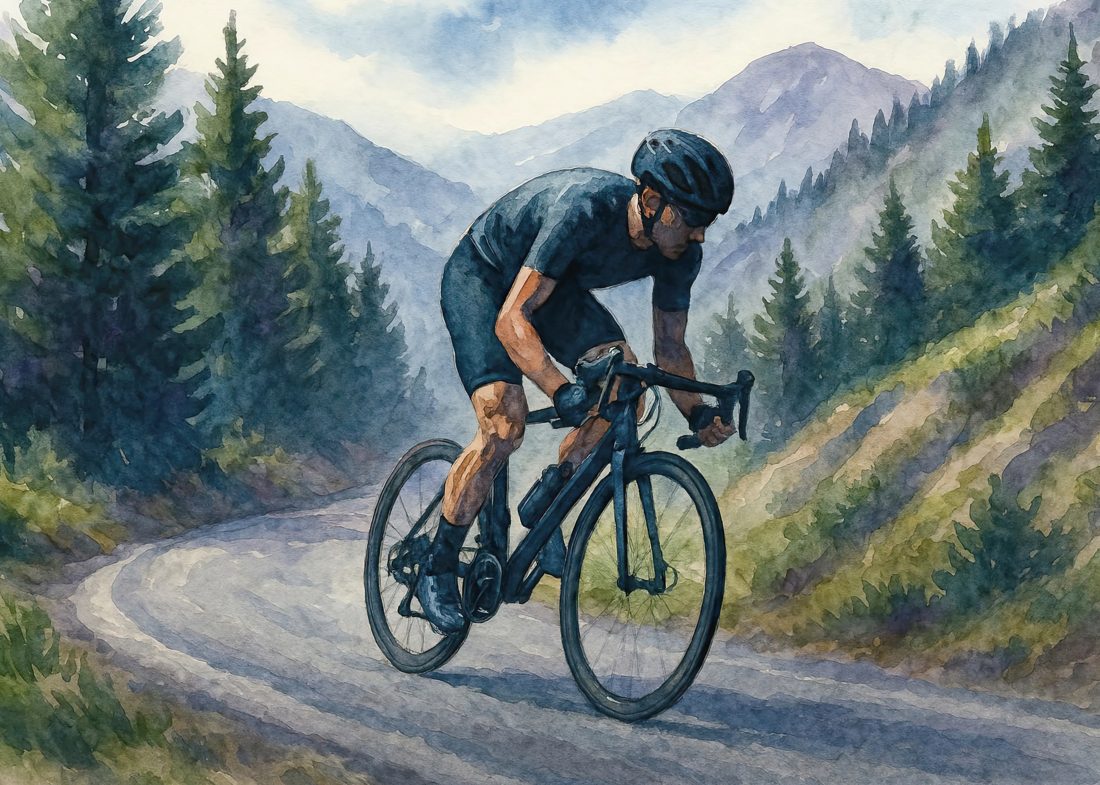 Ciclismo in Montagna Poster 0