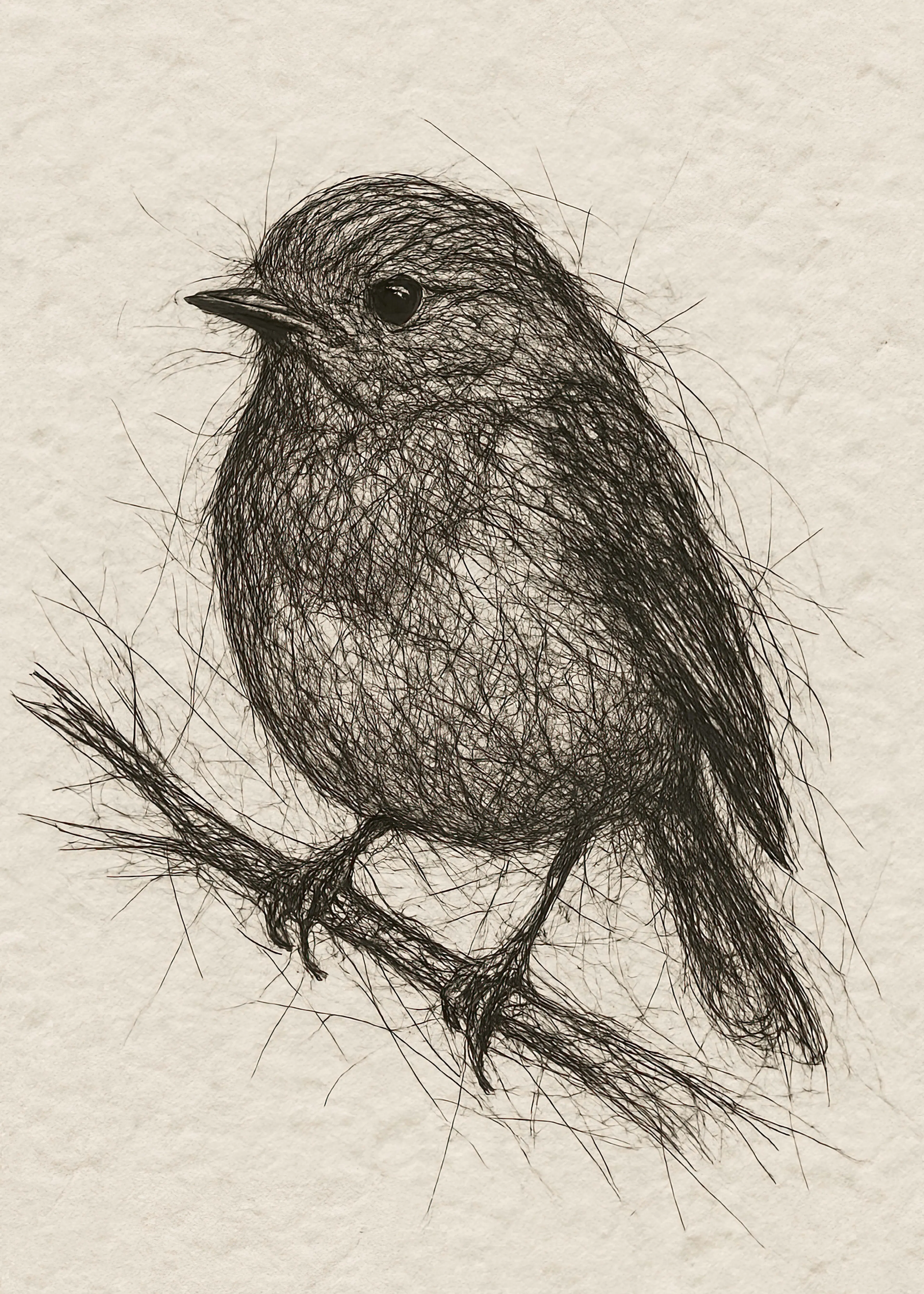 Sketchy Bird Poster 0