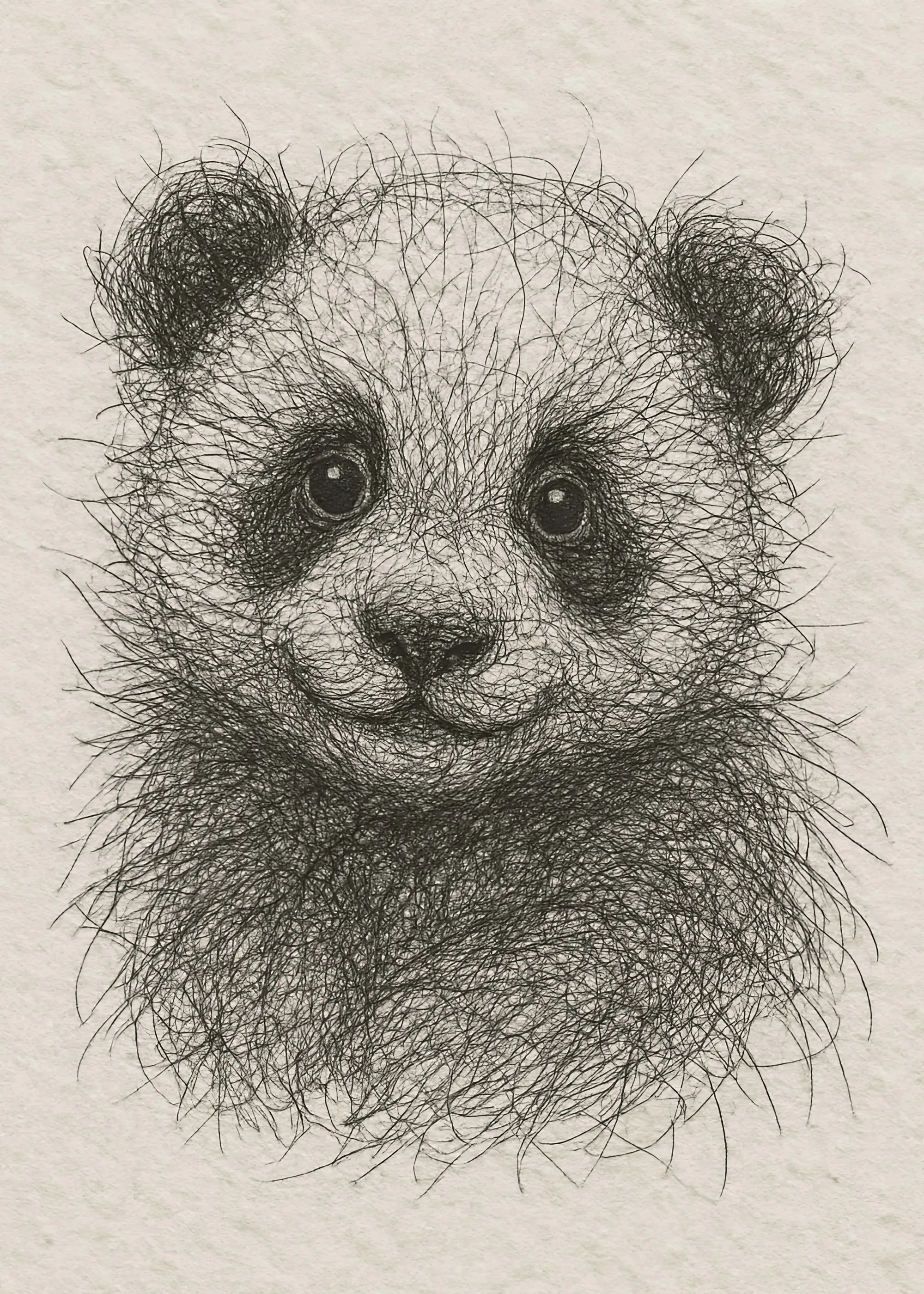 Panda Schizzo Poster 0