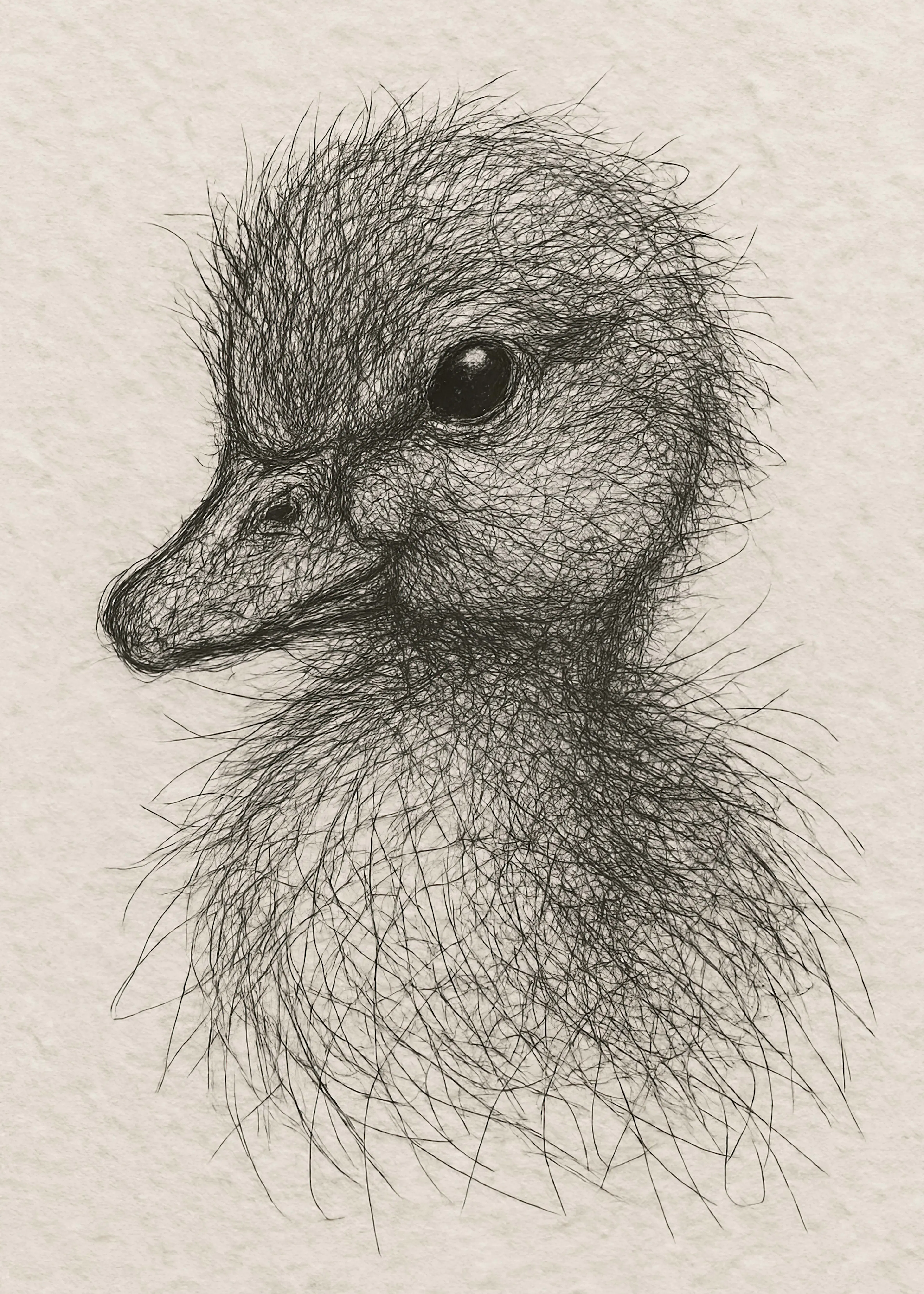 Duckling Sketch Poster 0