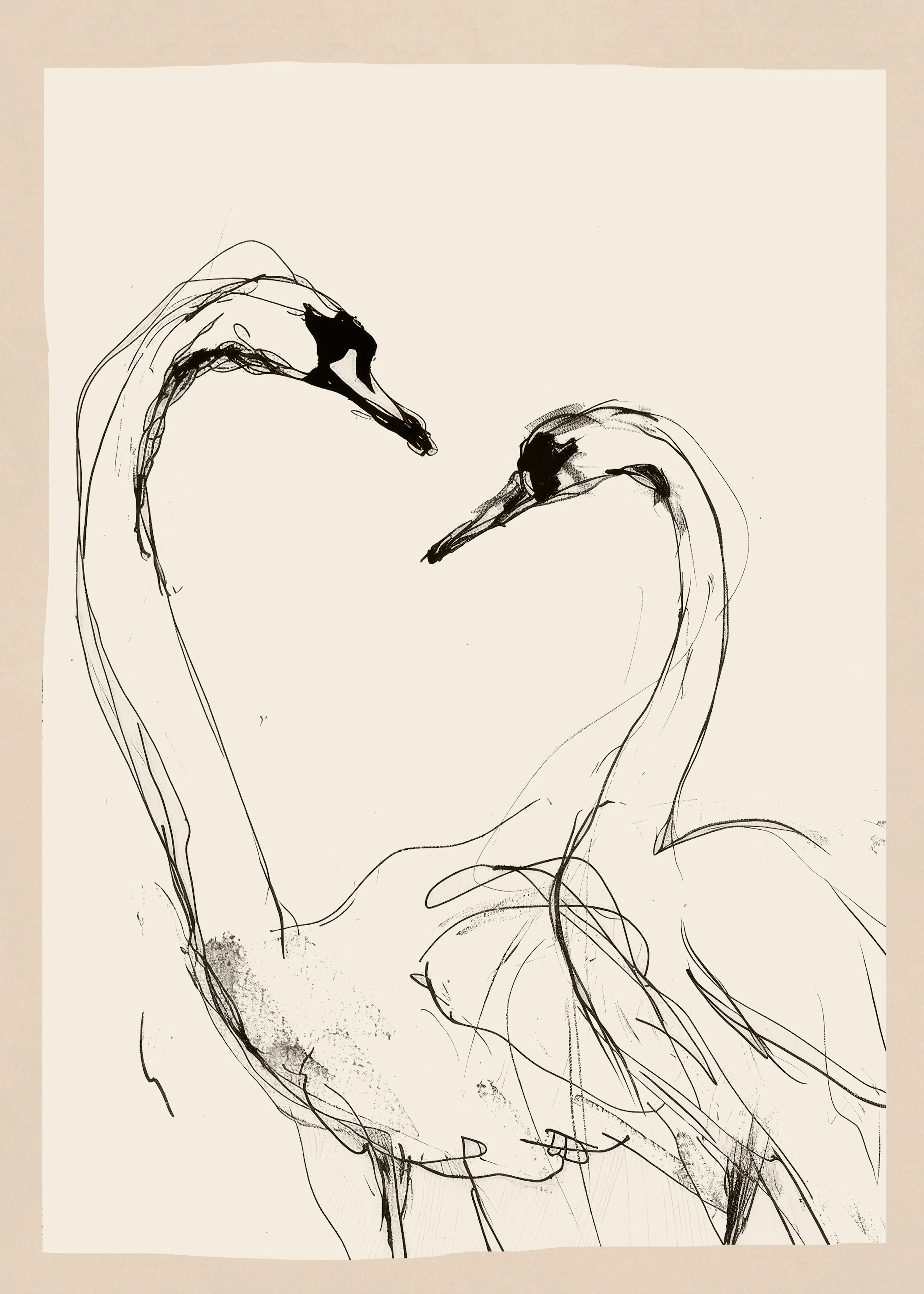 Graceful Flamingos Poster 0