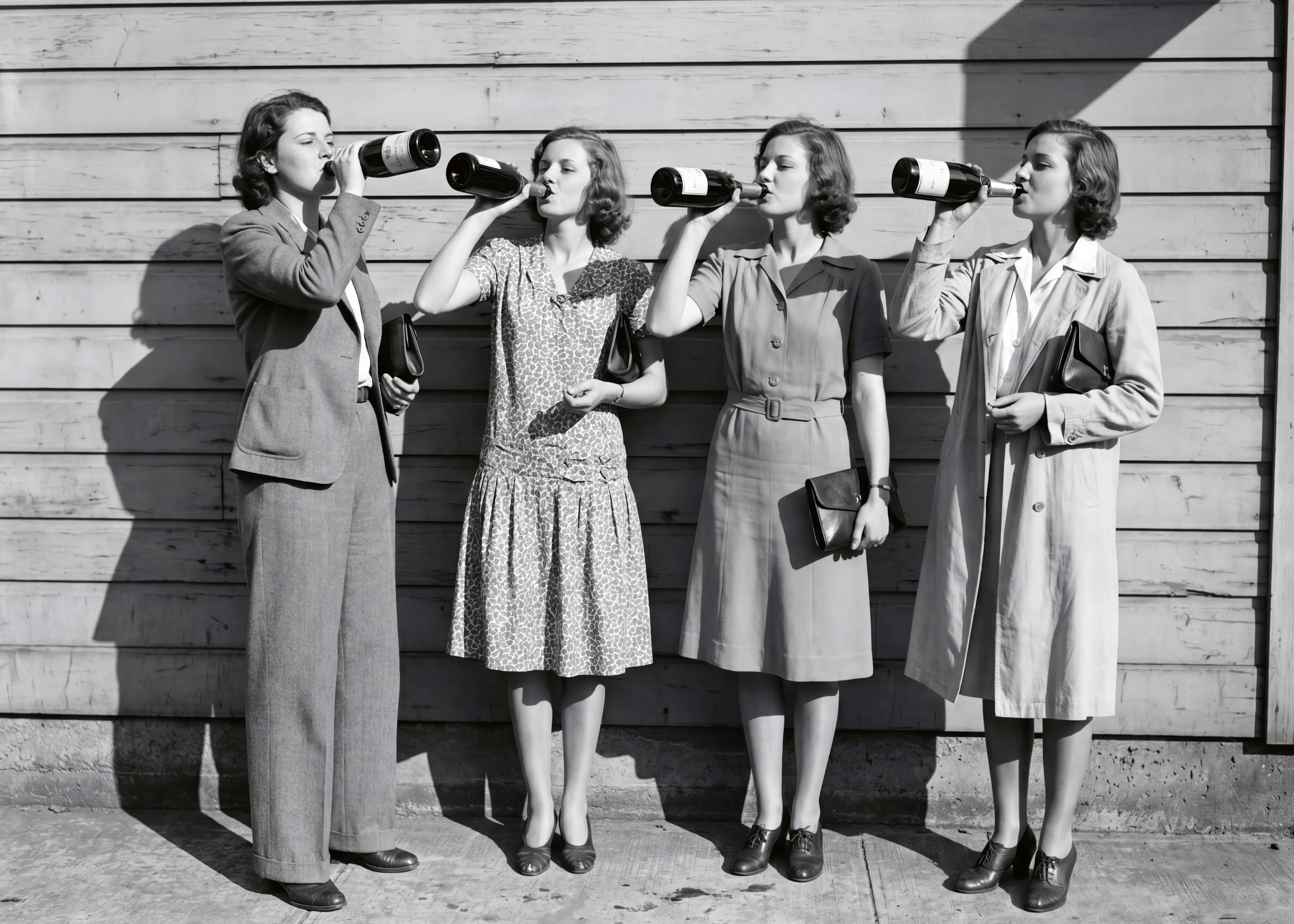 Vintage Women Cheers Poster 0