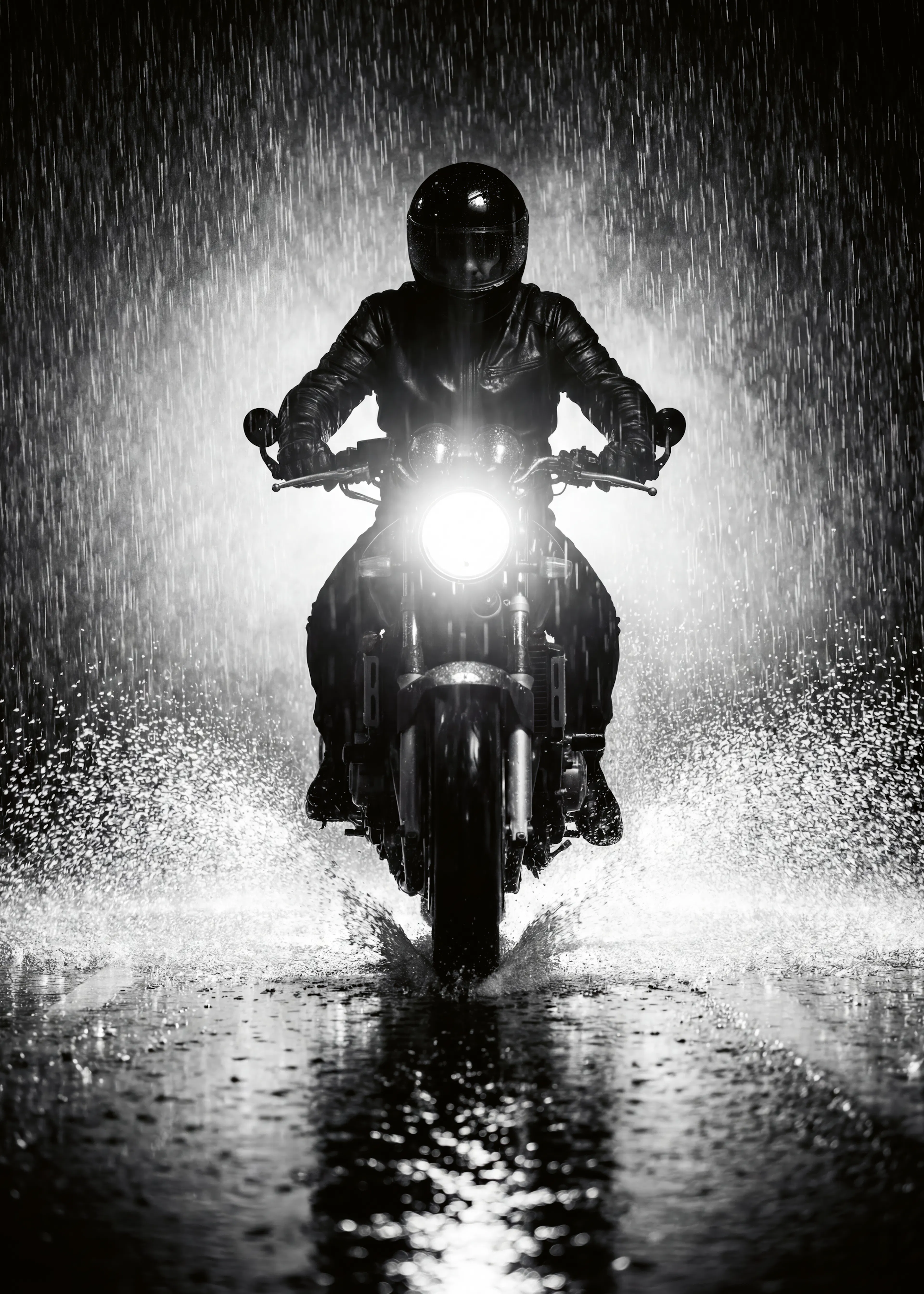 Jinete de la Lluvia Póster 0