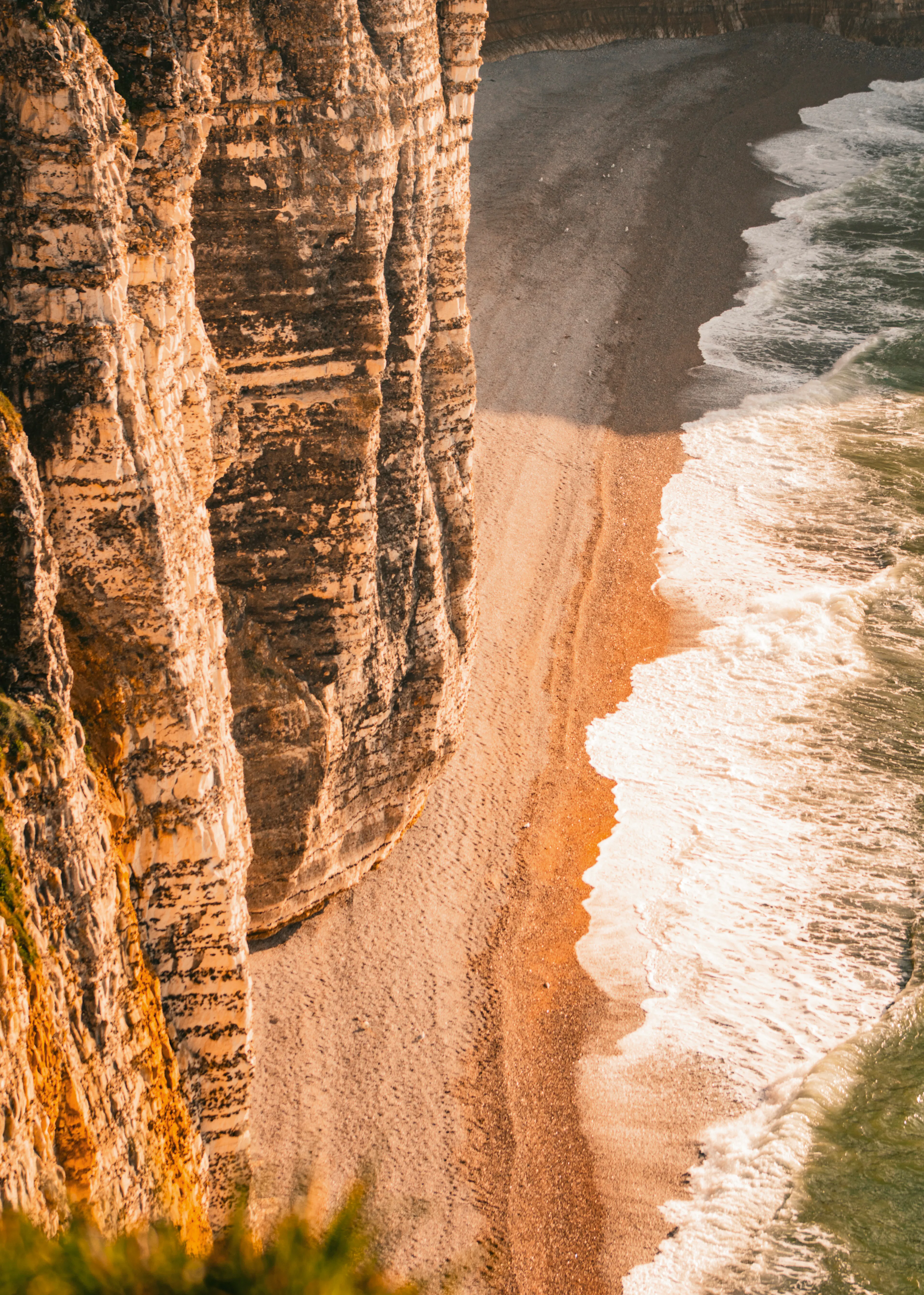 Cliffside Waves Poster 0