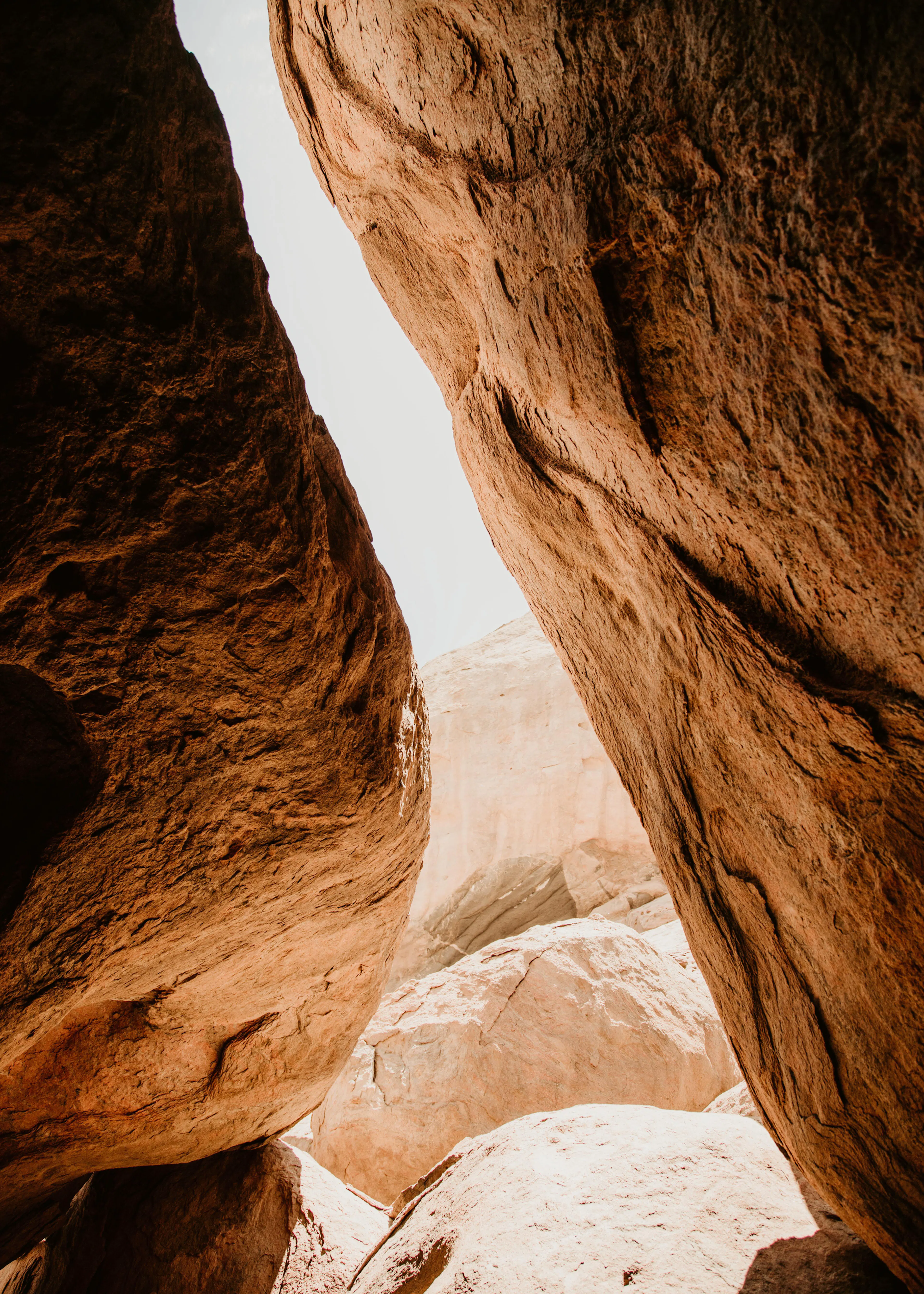 Brown Desert Canyon Poster 0