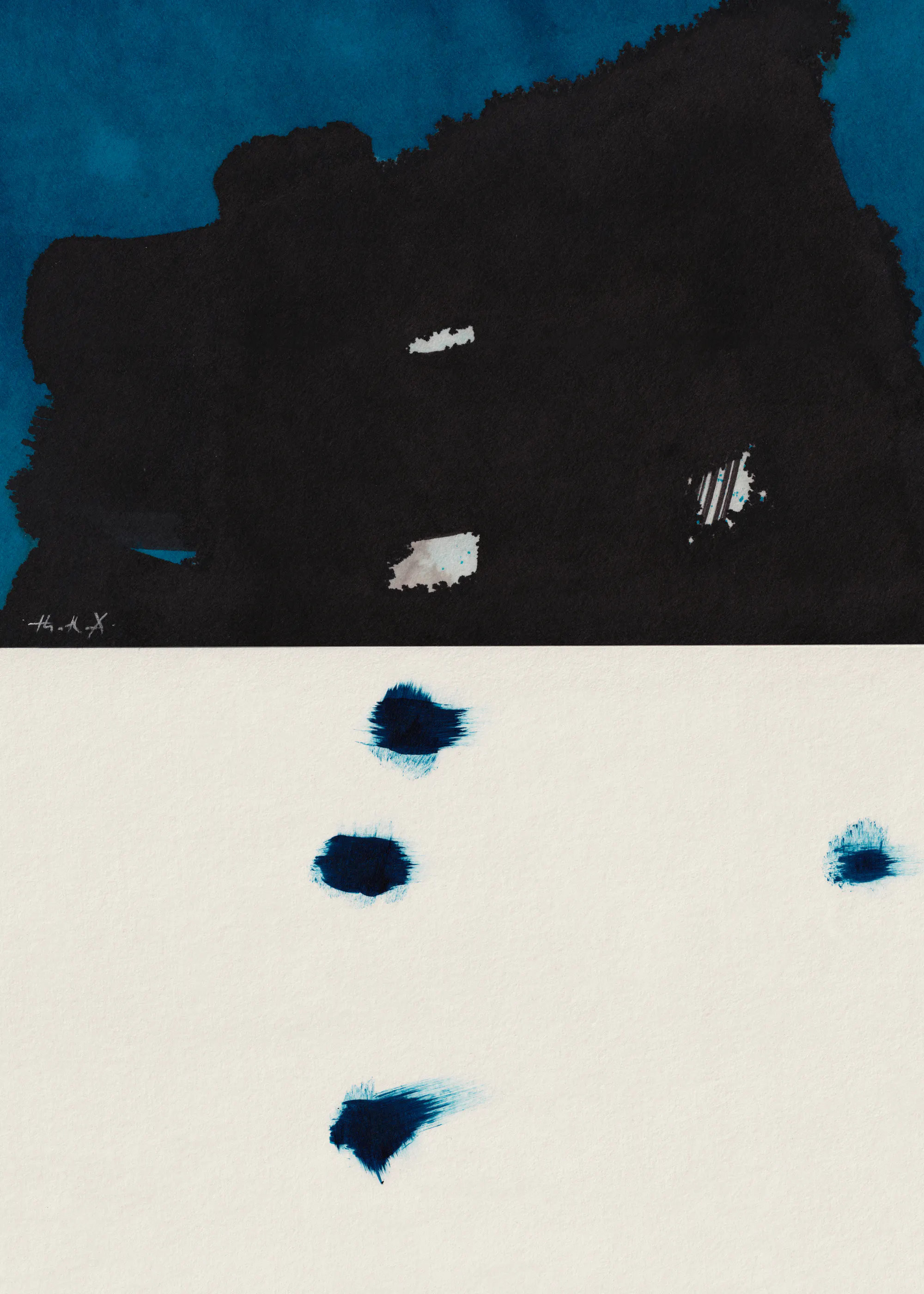 Abstract Ink Art Poster 0
