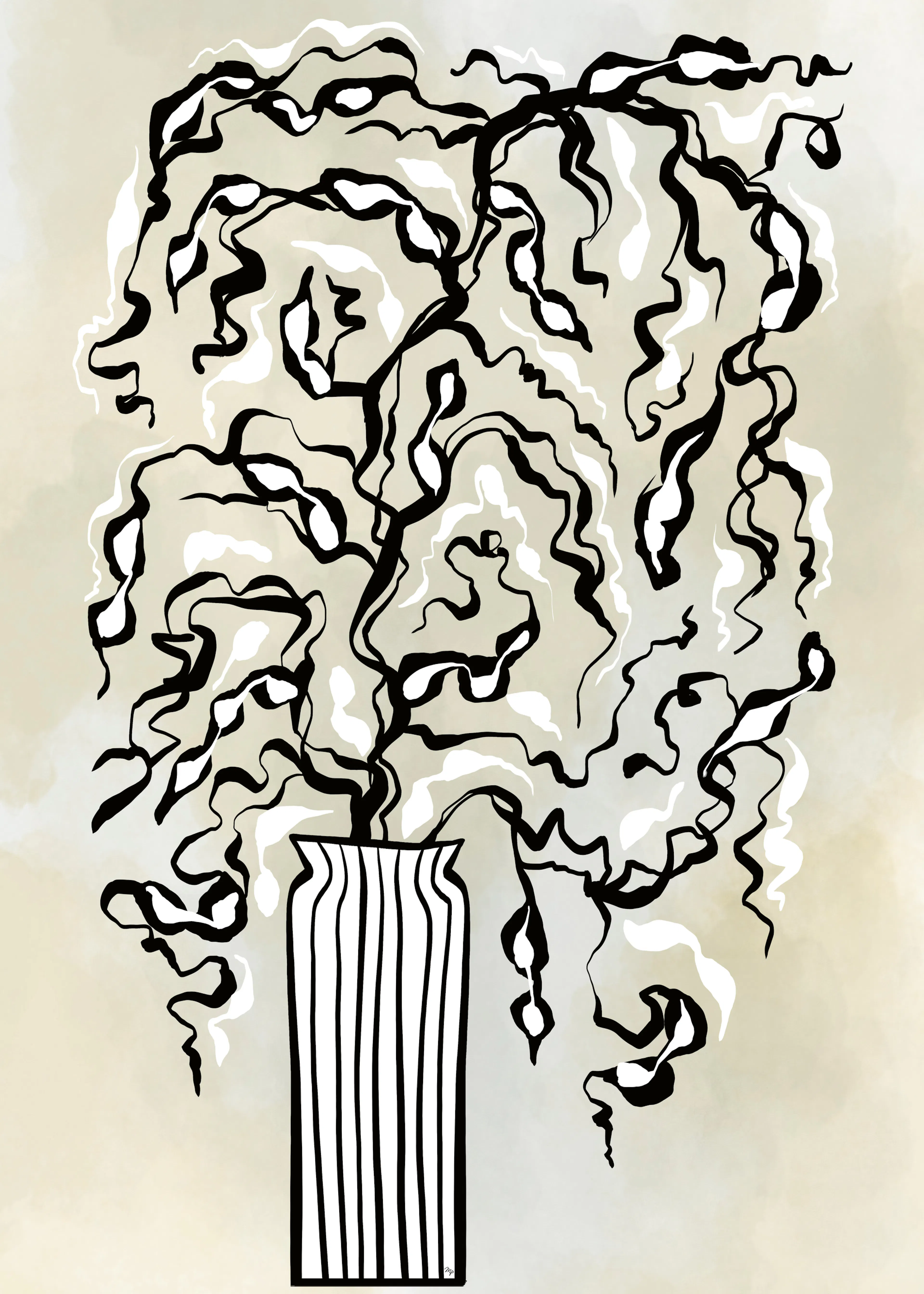 Flowing Ink Poster 0