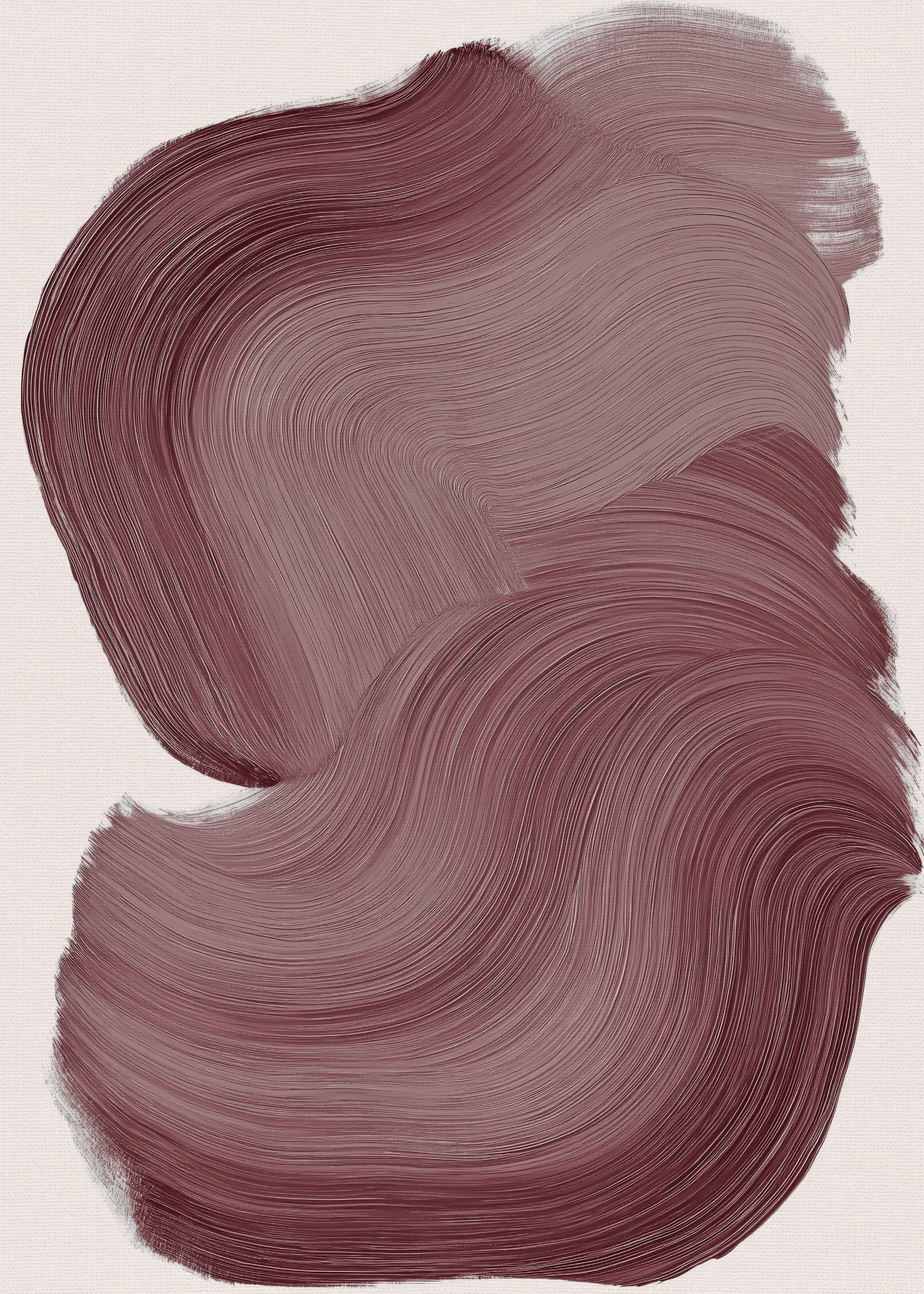 Earthy Brushstrokes Poster 0