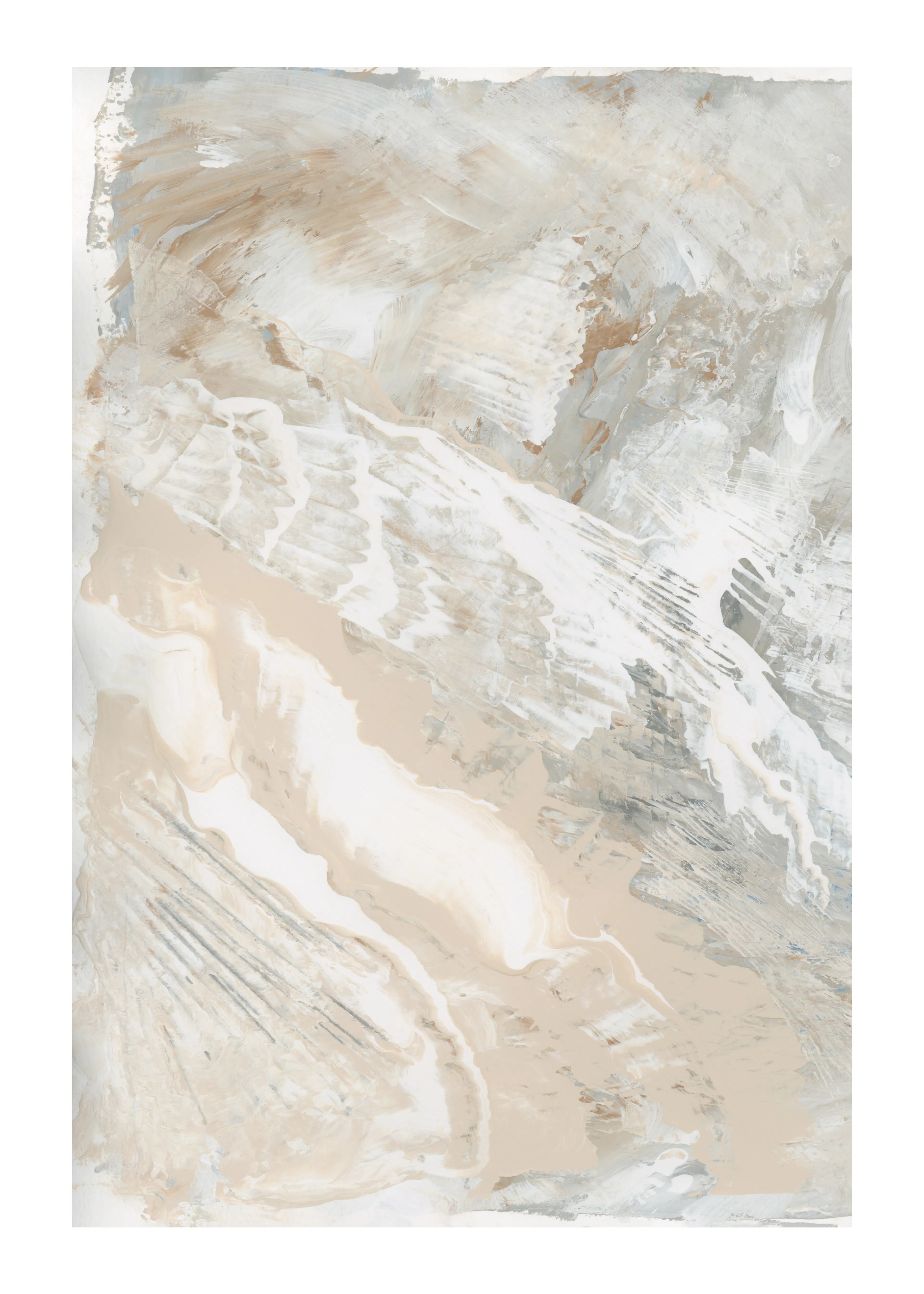 Beige Marble Elegance Poster 0