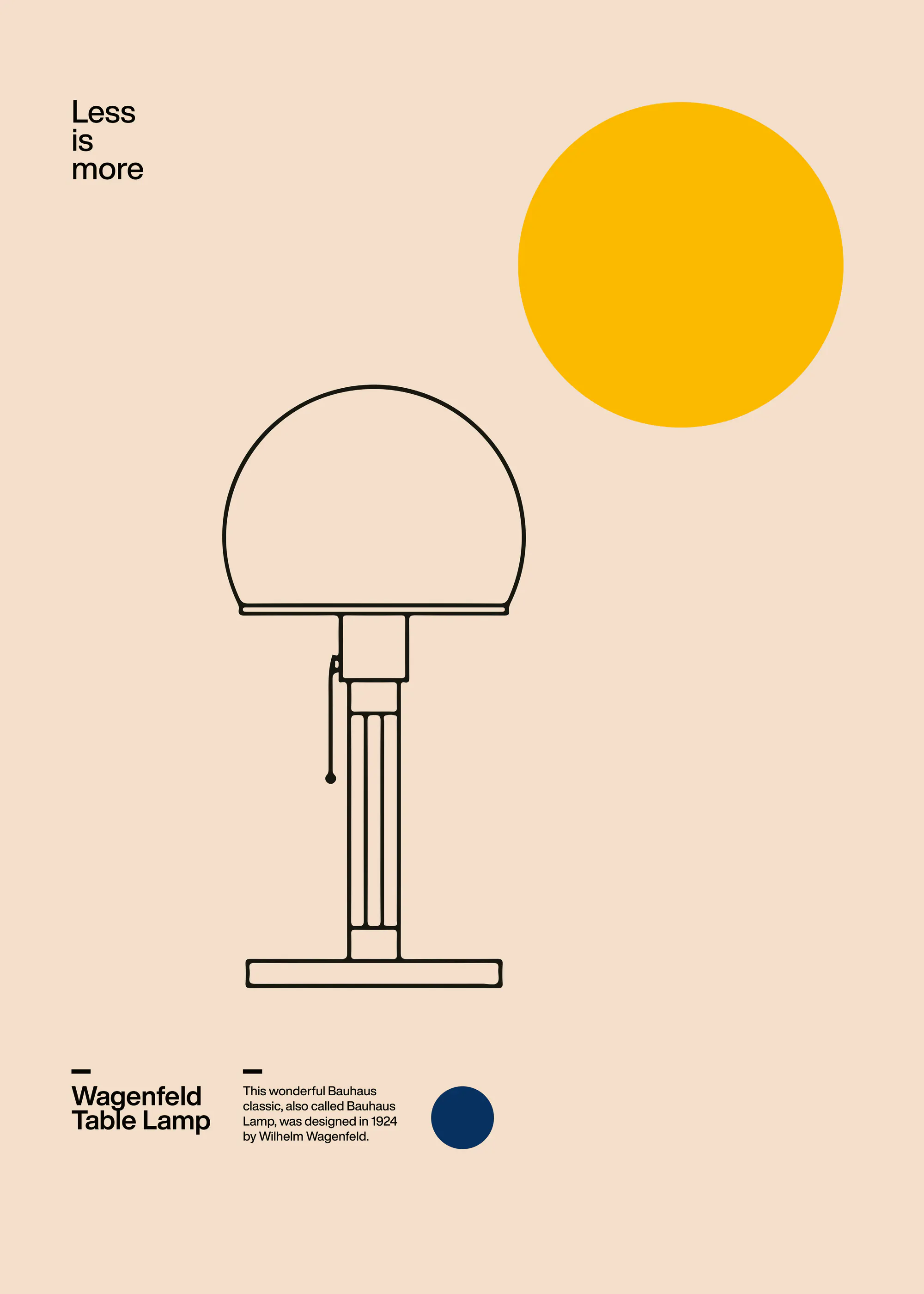 Minimalist Lamp Poster 0