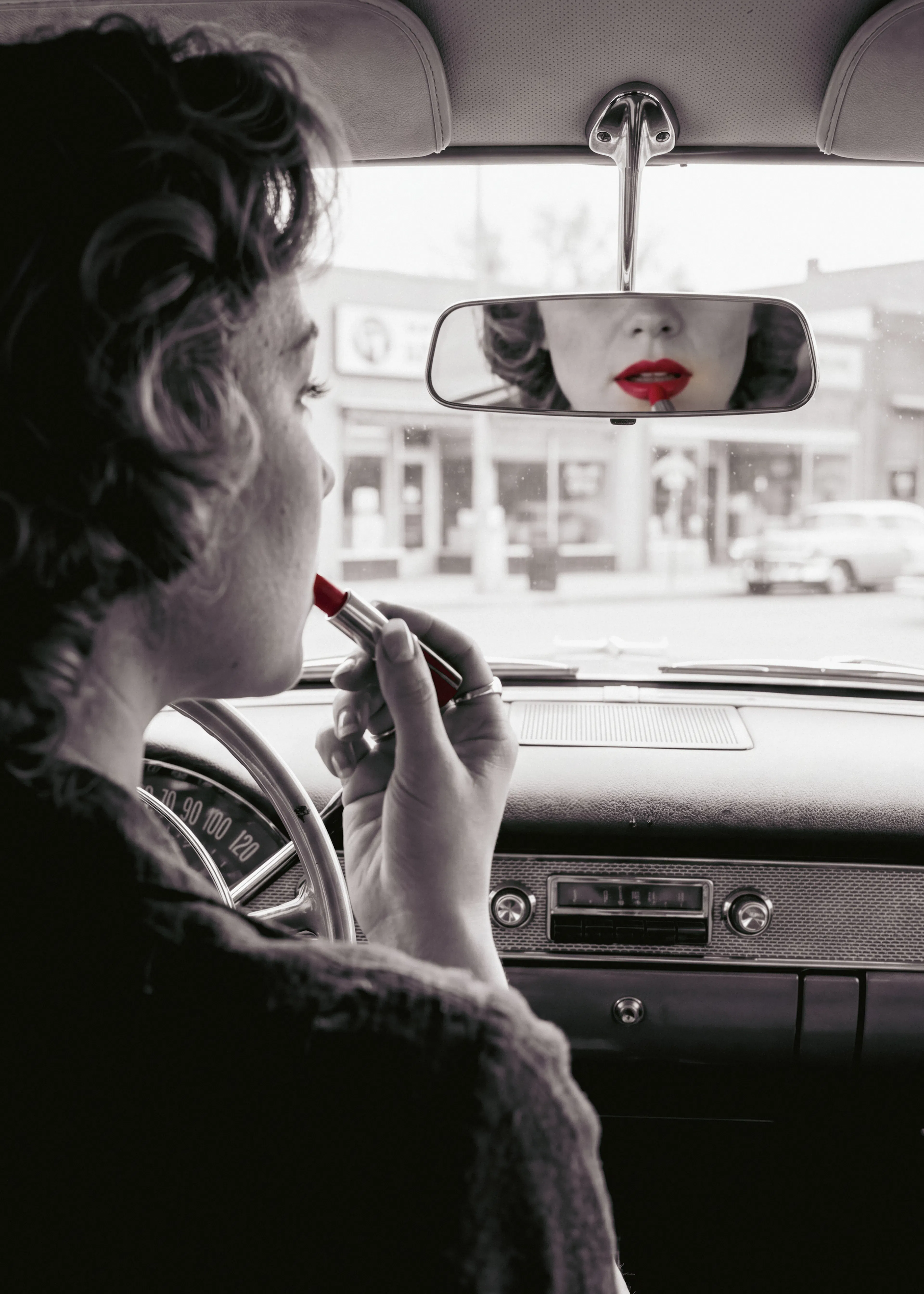 Black Retro Drive Poster 0